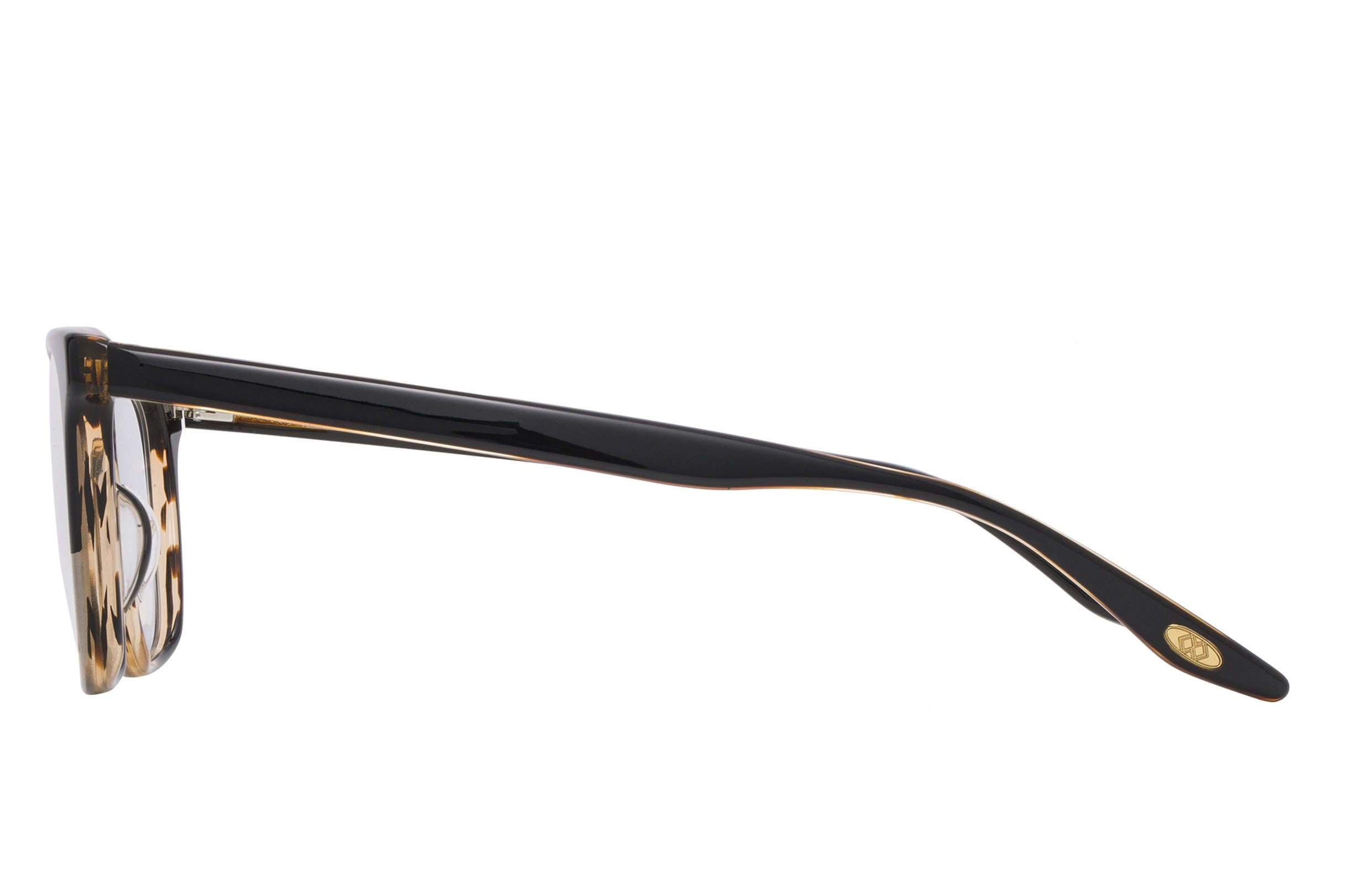 Barton Perreira Janeway eyeglasses in Raven Tortoise Gradient at Visionary Optics NYC