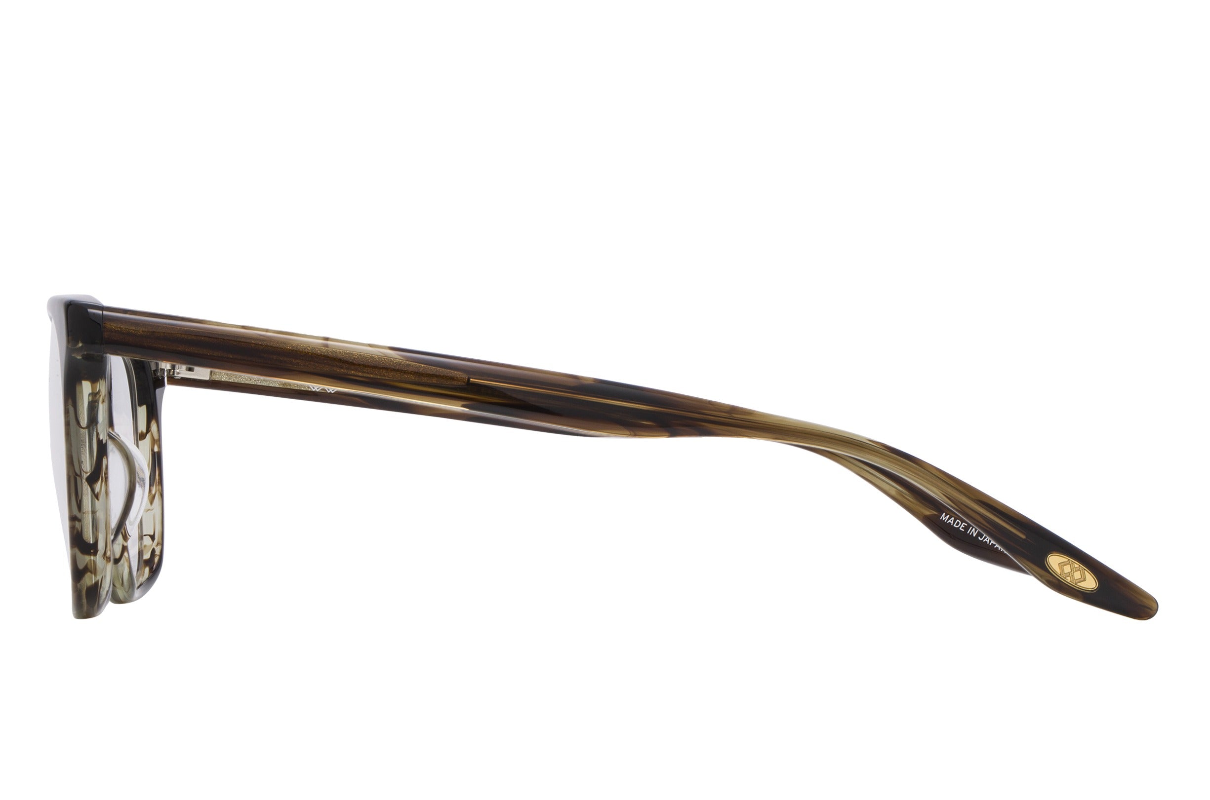 Barton Perreira Janeway eyeglasses in Sulcata Tortoise at Visionary Optics NYC