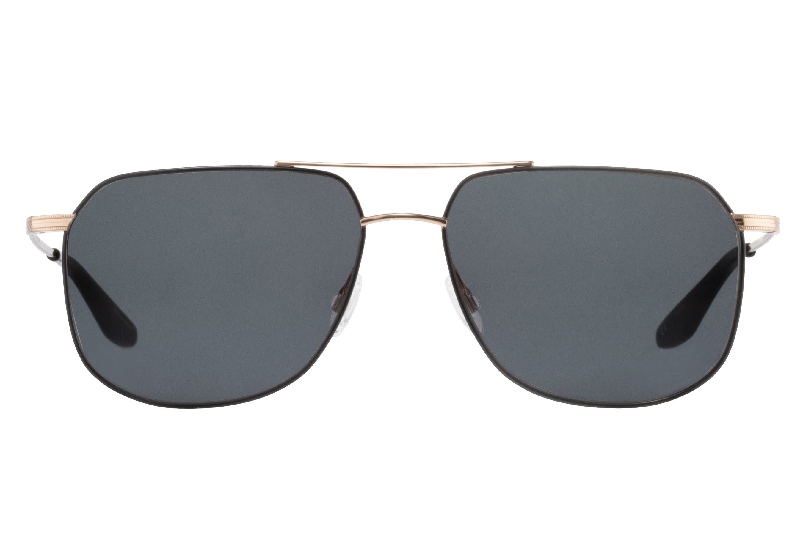 Barton Perreira Javelin sunglasses in Black Satin / Gold / Noir at Visionary Optics NYC