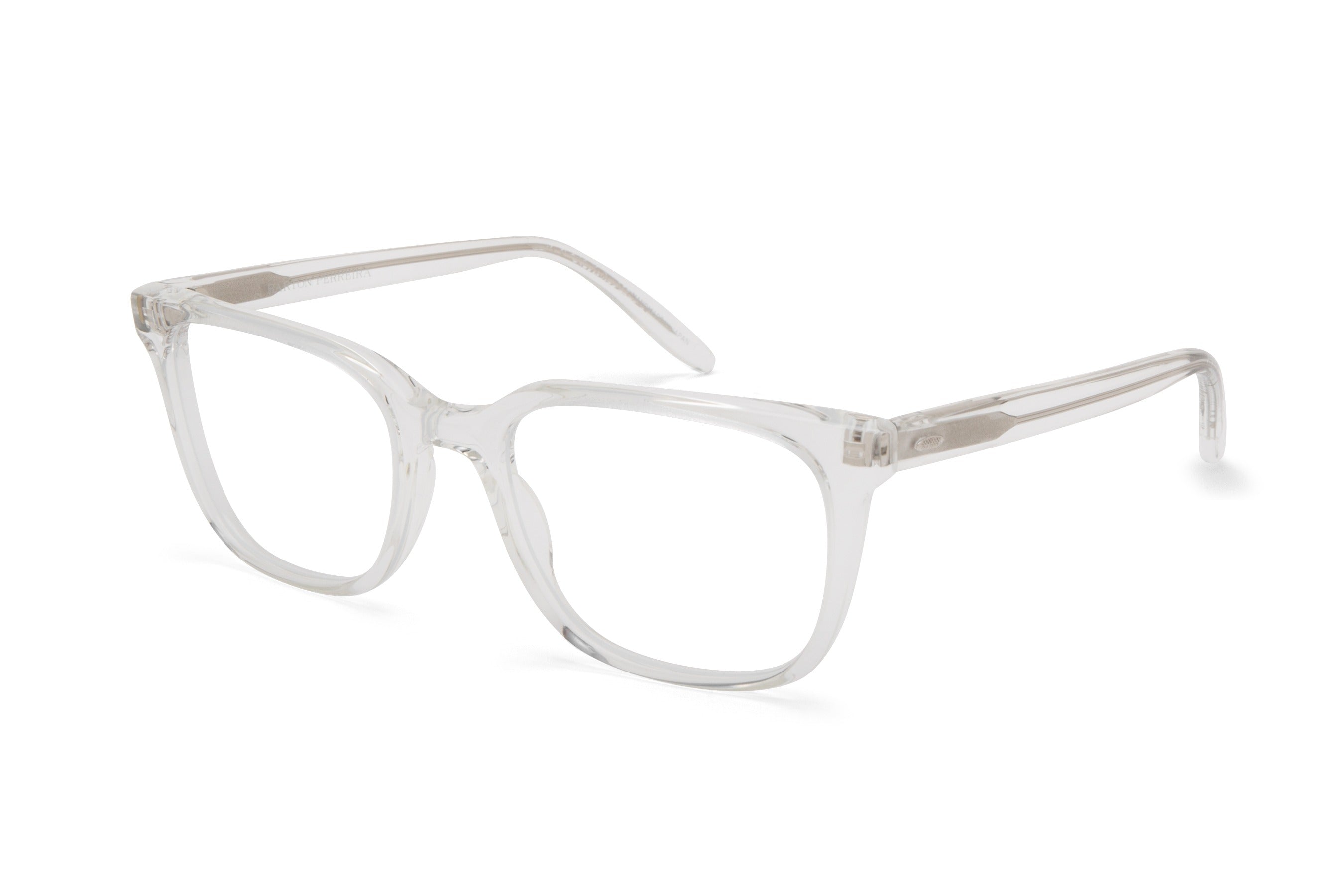 Barton Perreira Joe eyeglasses in Crystal at Visionary Optics NYC