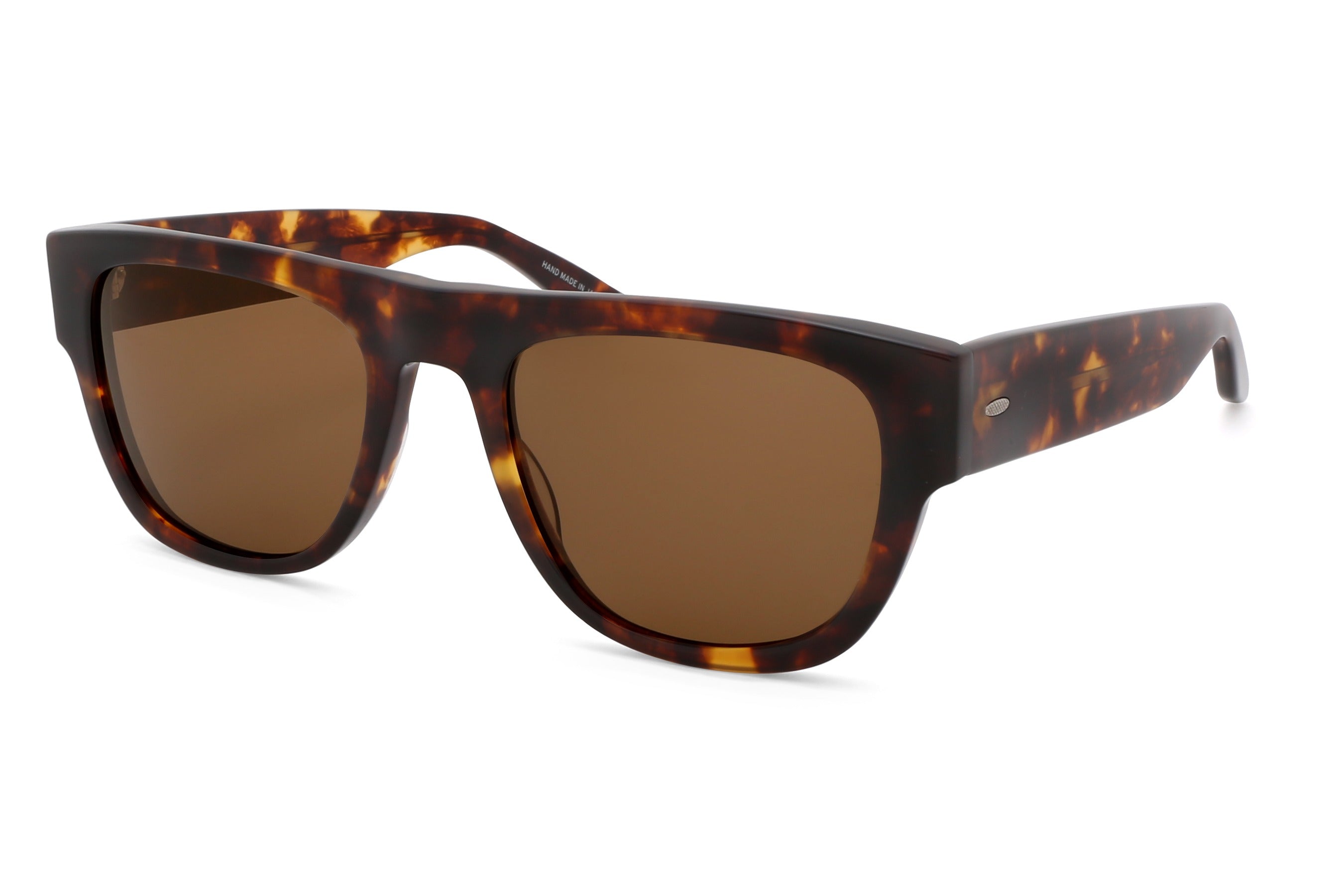 Barton Perreira Kahuna sunglasses in Chestnut / Sequoia Polarized at Visionary Optics NYC