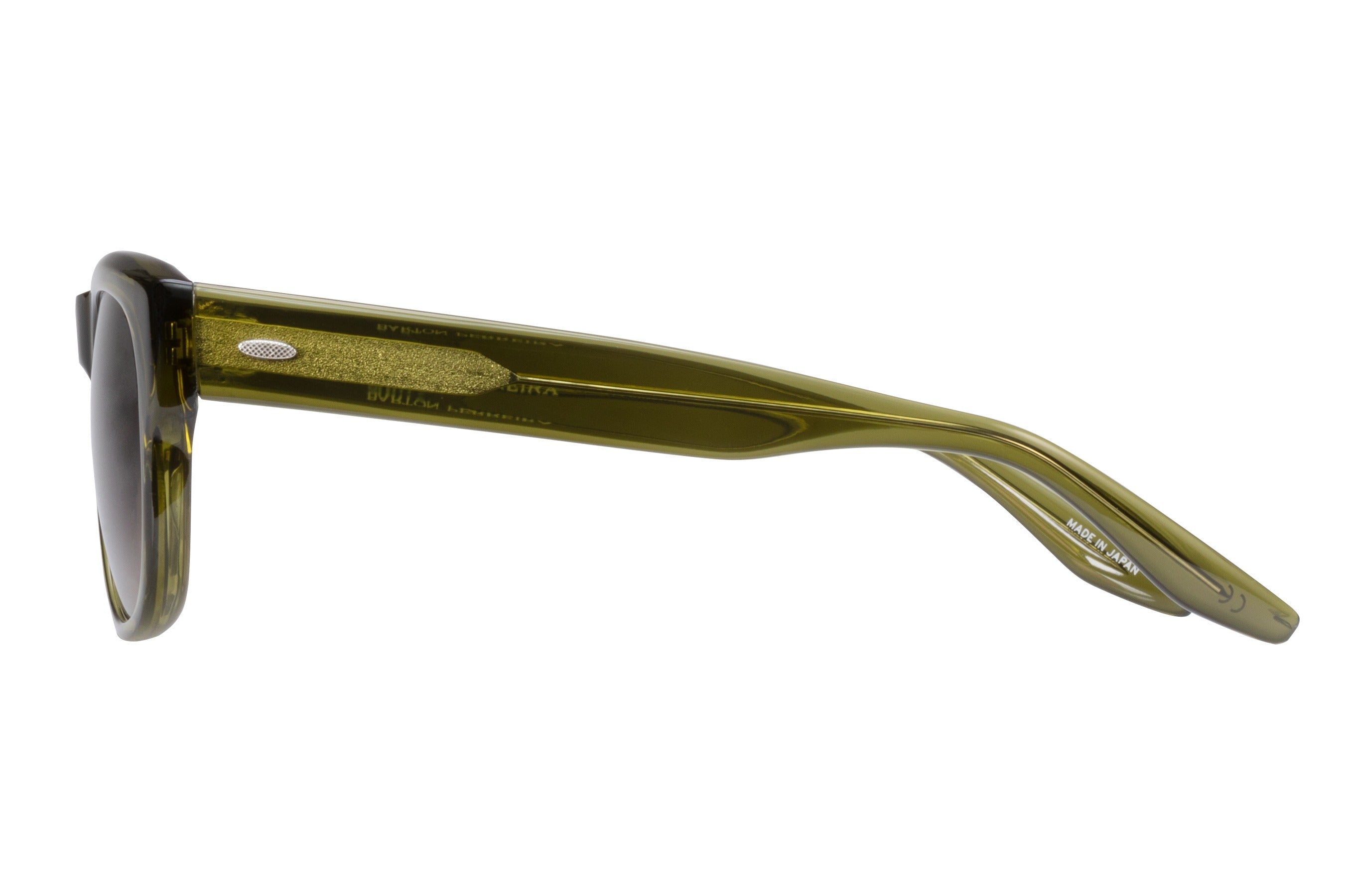 Barton Perreira Kuhio sunglasses in Castelvetrano / Old English Polarized at Visionary Optics NYC