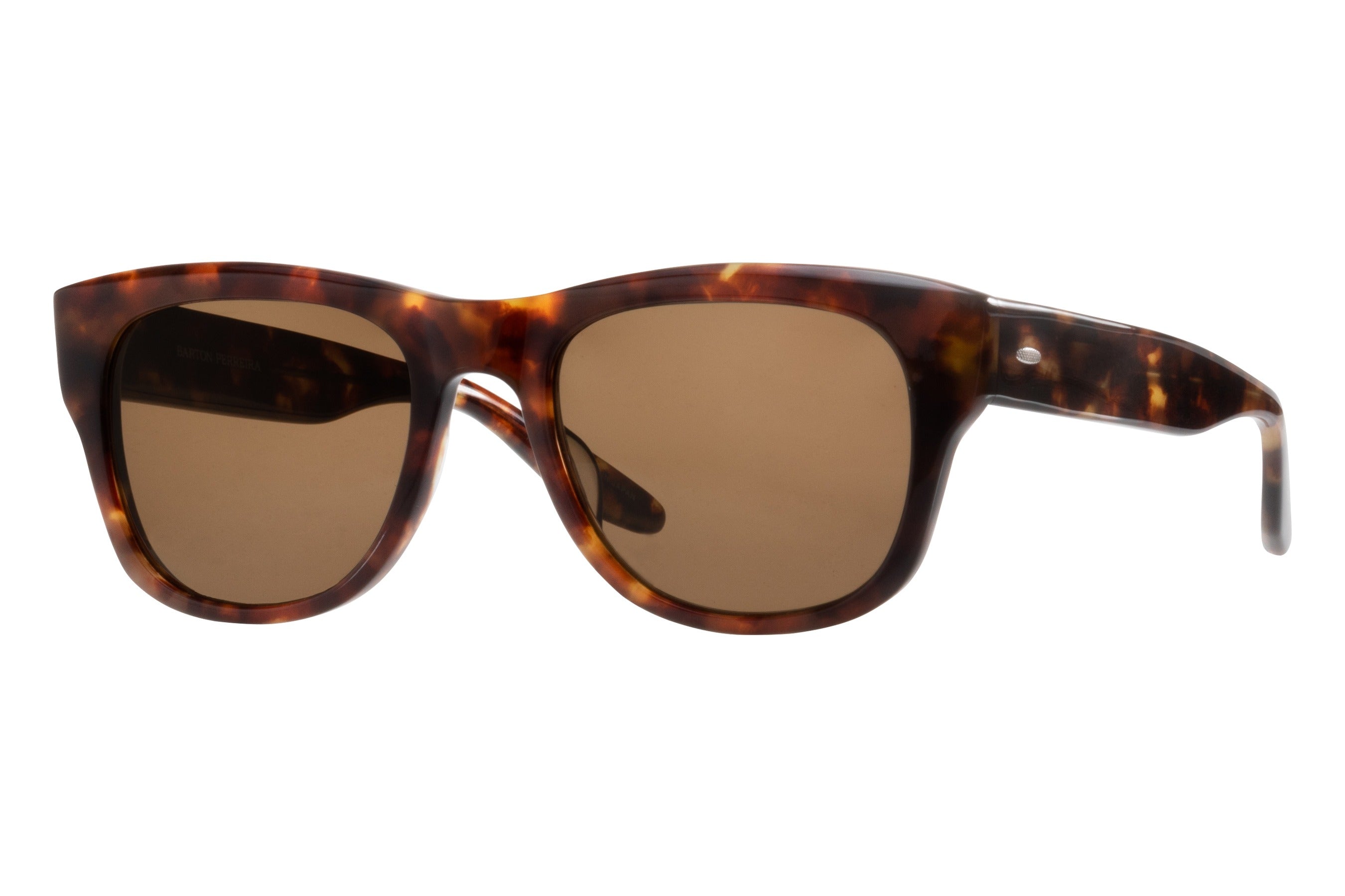 Barton Perreira Kuhio sunglasses in Chestnut / Sequoia Polarized at Visionary Optics NYC