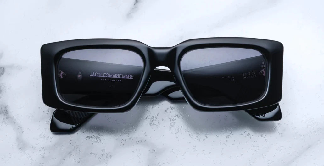 Jacques Marie Mage Supersonic in 26 Shadow Jet - Luxury Eyewear