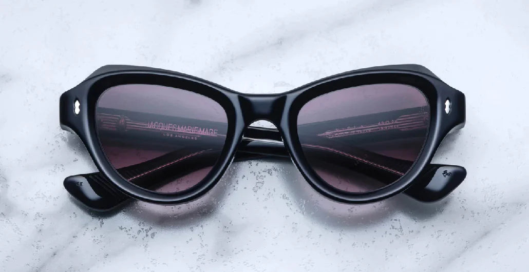 Jacques Marie Mage Viola in 8F Viola Skye Wine Gradient - Luxury Eyewear