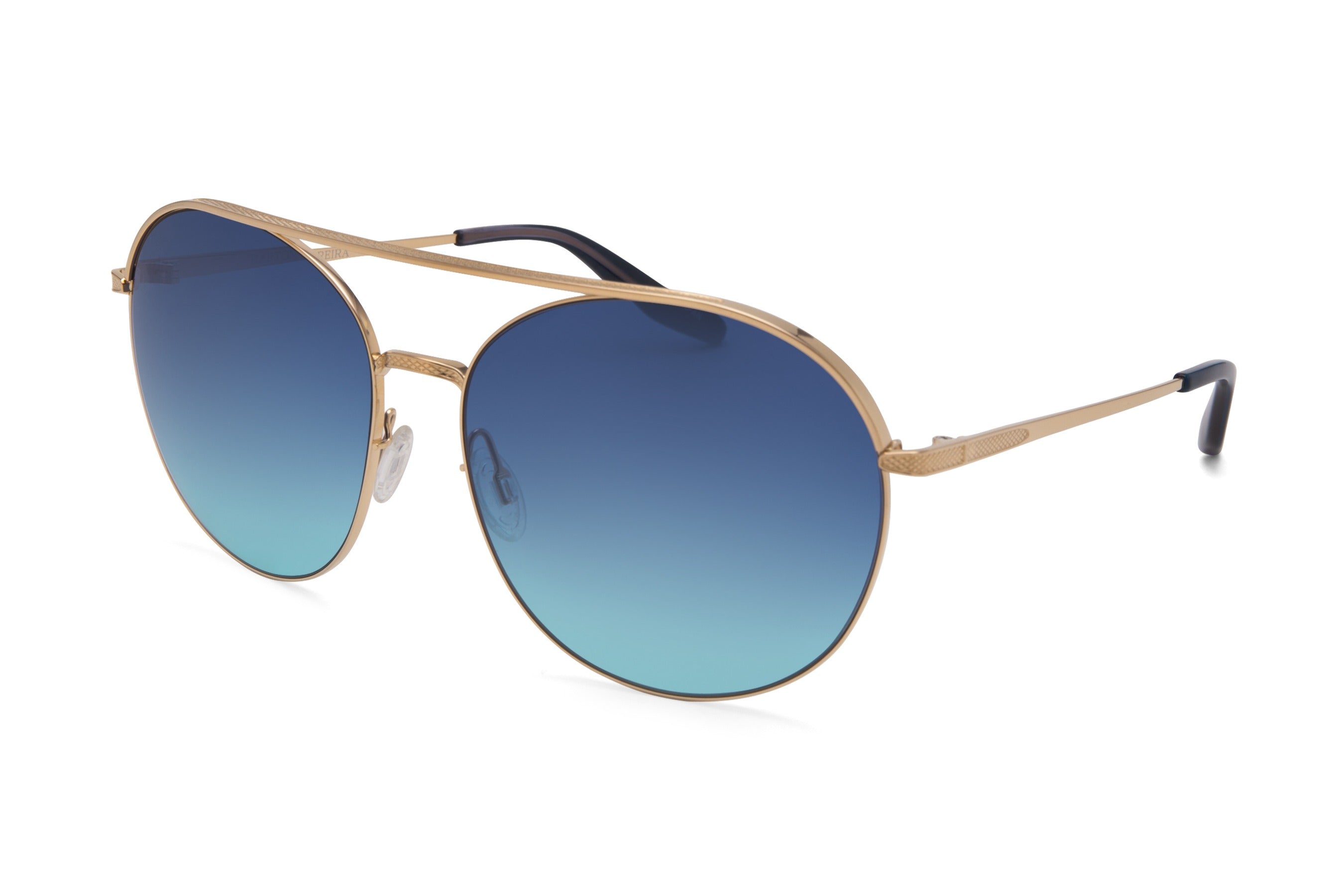 Barton Perreira Luna sunglasses in Gold / Sea Splash at Visionary Optics NYC