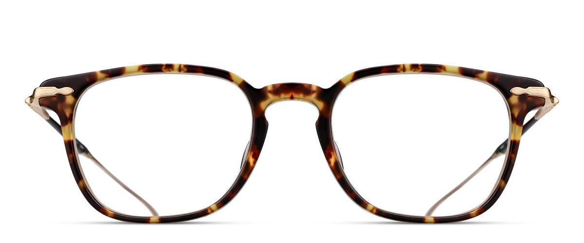 Matsuda M2052 Tokyo Tortoise Brushed Gold front view