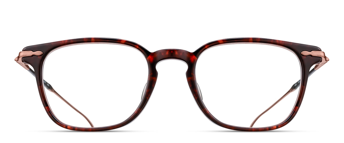 Matsuda M2052 Dark Tortoise Copper Brown front view