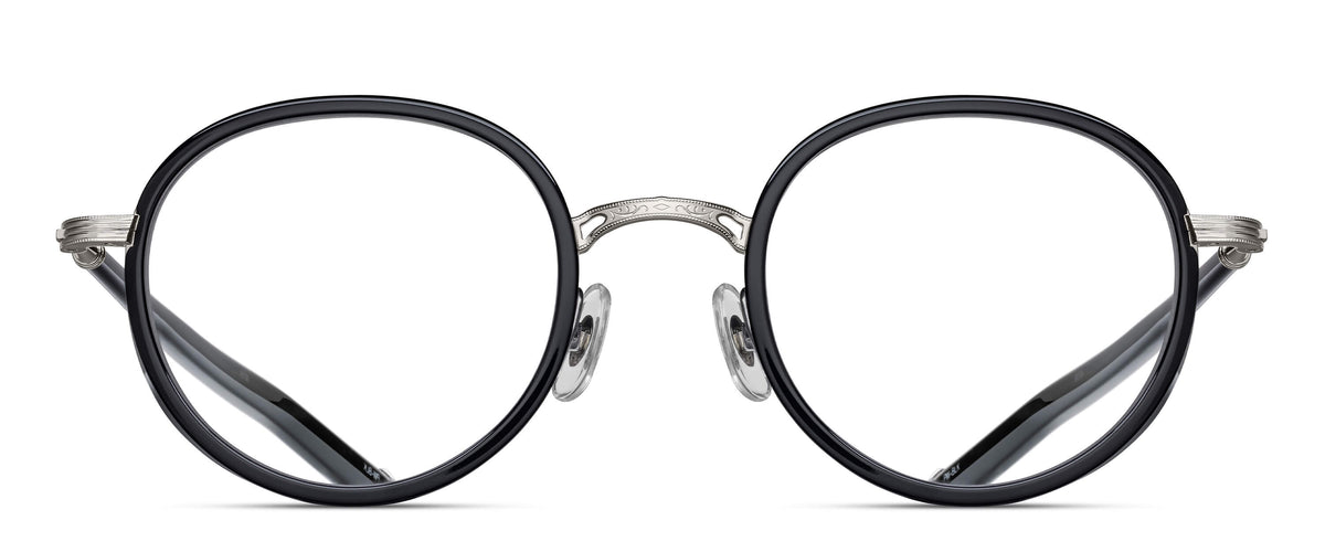 Matsuda M3134 Optical in Palladium White - Black - front