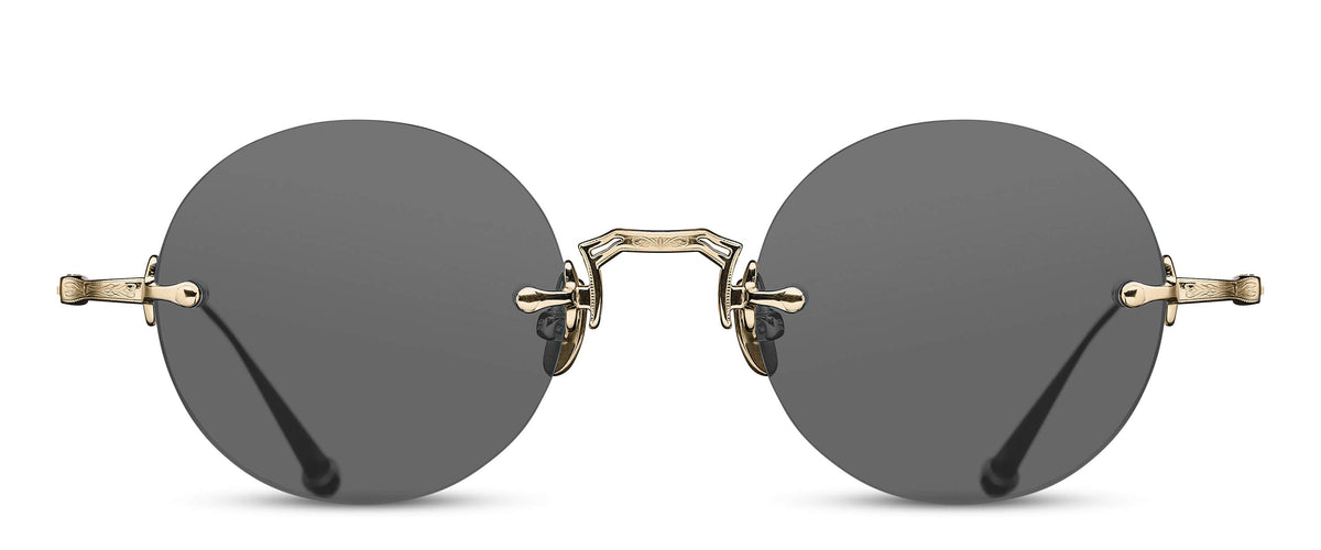 Matsuda M5007 Sunglasses in Brushed Gold