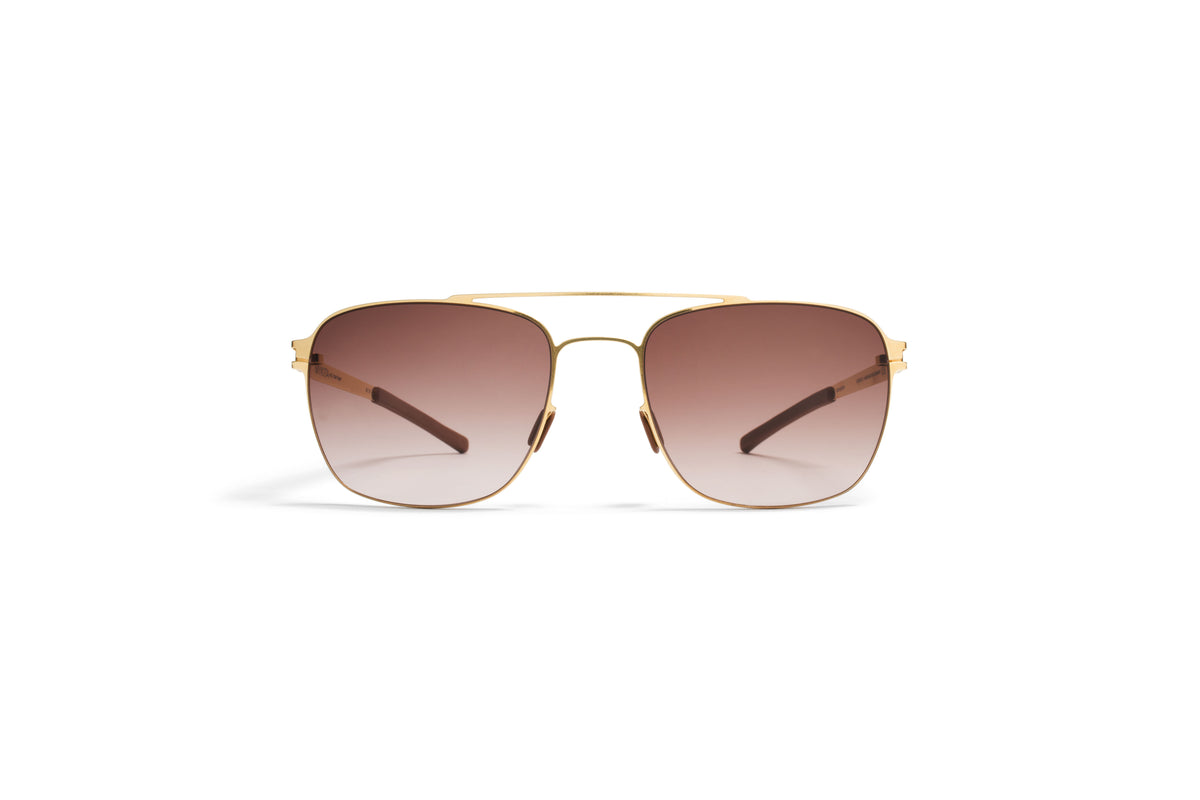 MYKITA Dan Glossy Gold front view