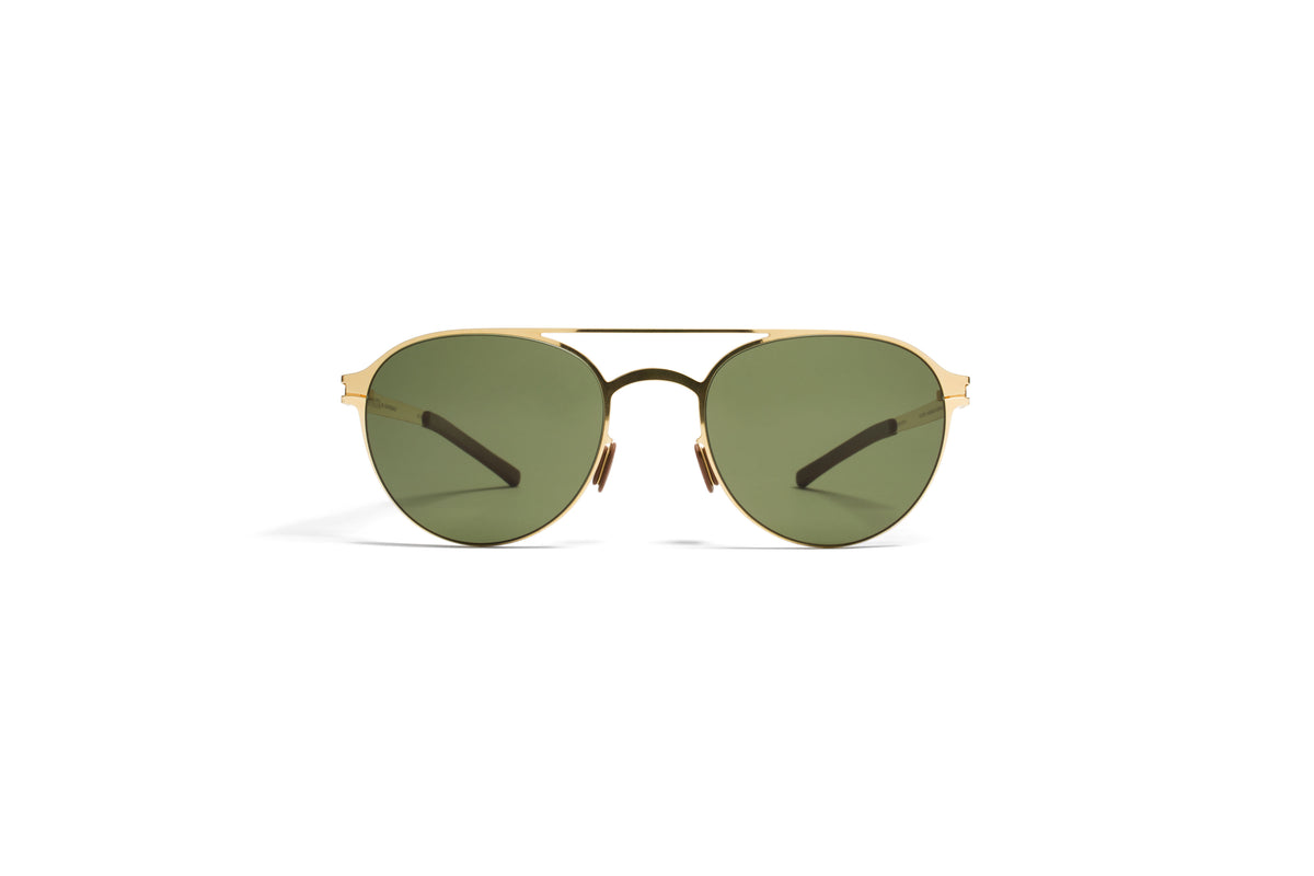 MYKITA Reginald Glossy Gold front view