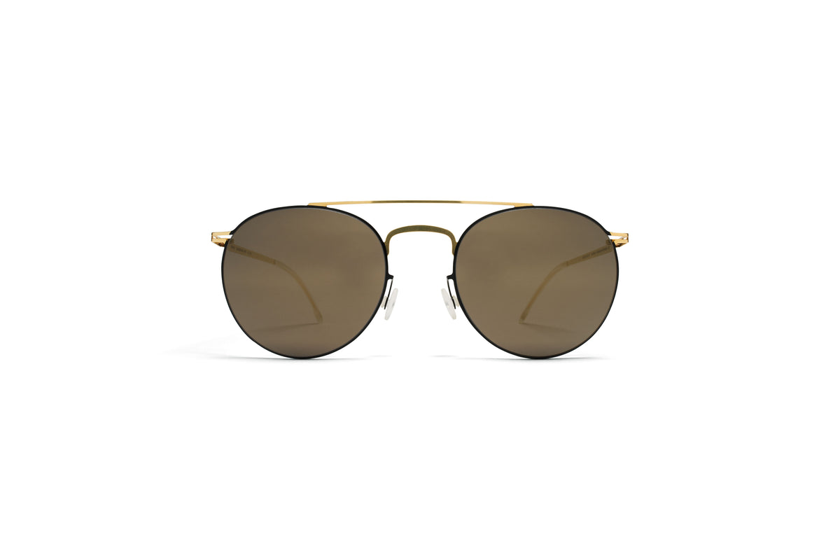 MYKITA Pepe Gold/Jet Black front view