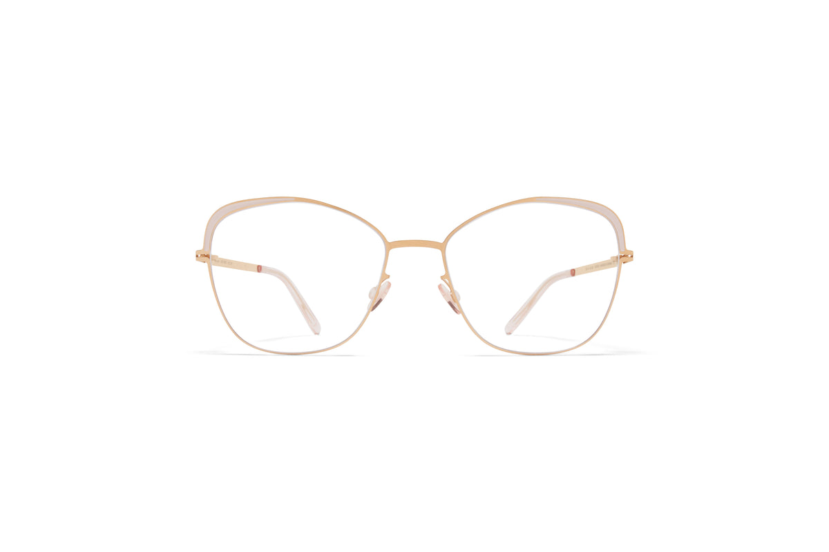 MYKITA Neta Champagne Gold/Aurore front view