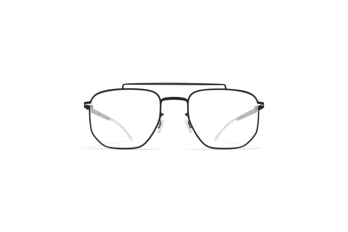 MYKITA ML08 Black/Leica Silver front view
