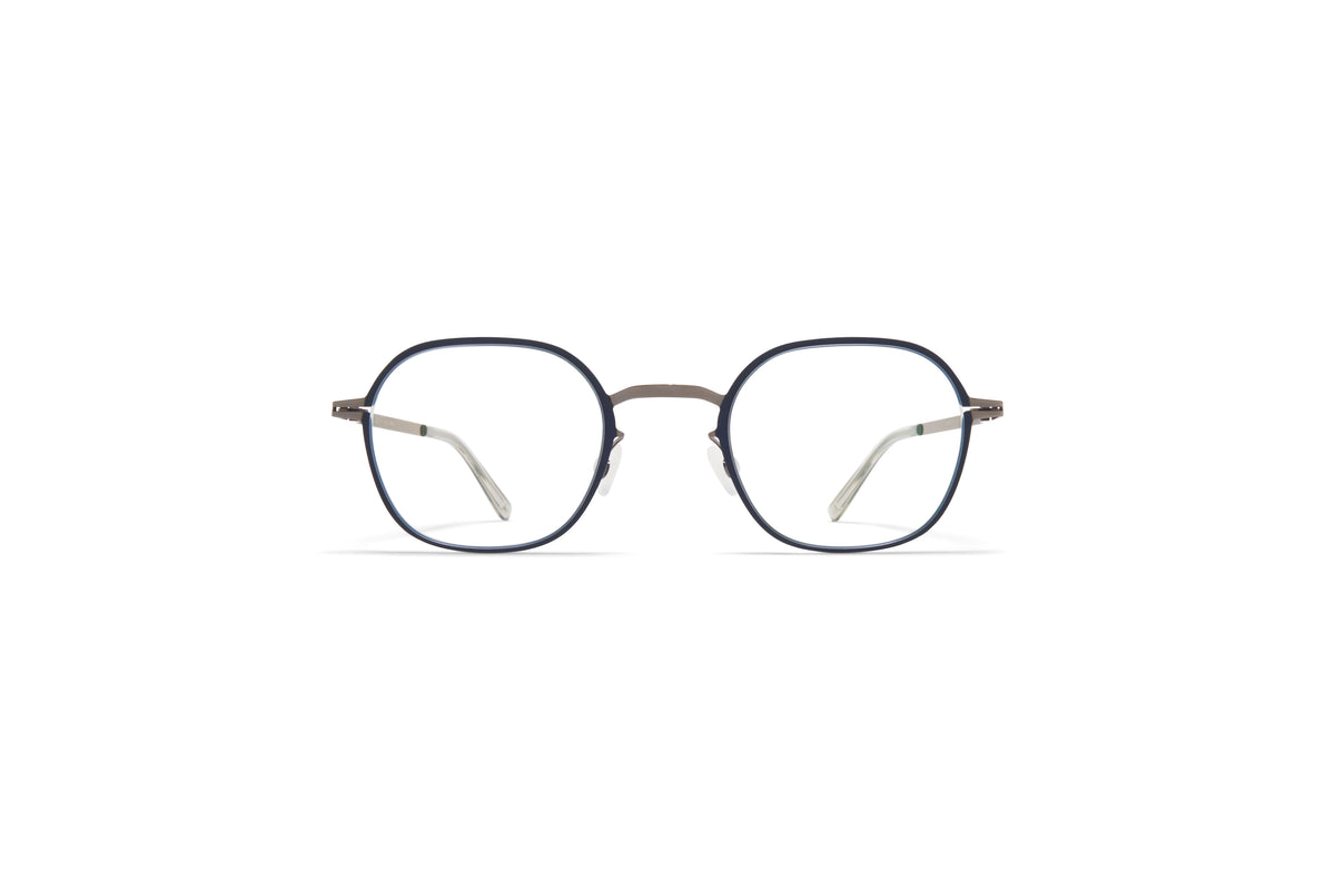 MYKITA Jes Shiny Graphite/Indigo front view