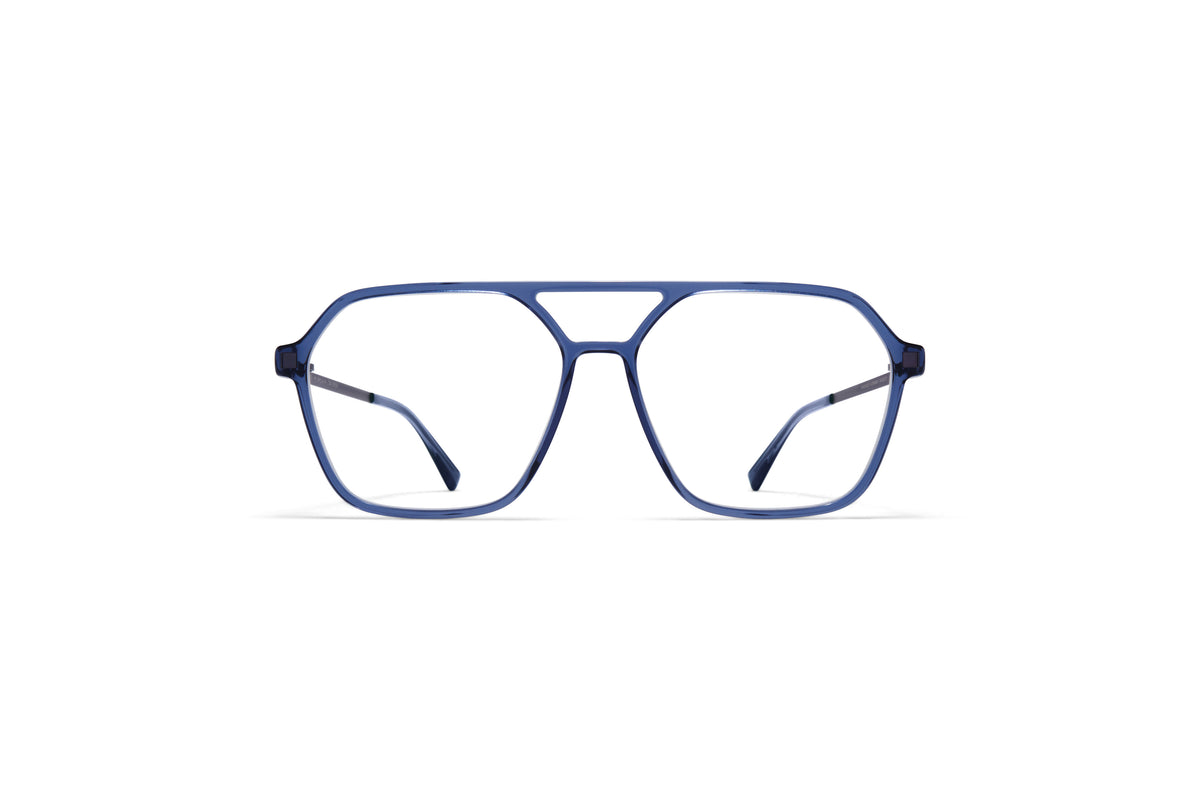 MYKITA Hiti Deep Ocean/Blackberry front view
