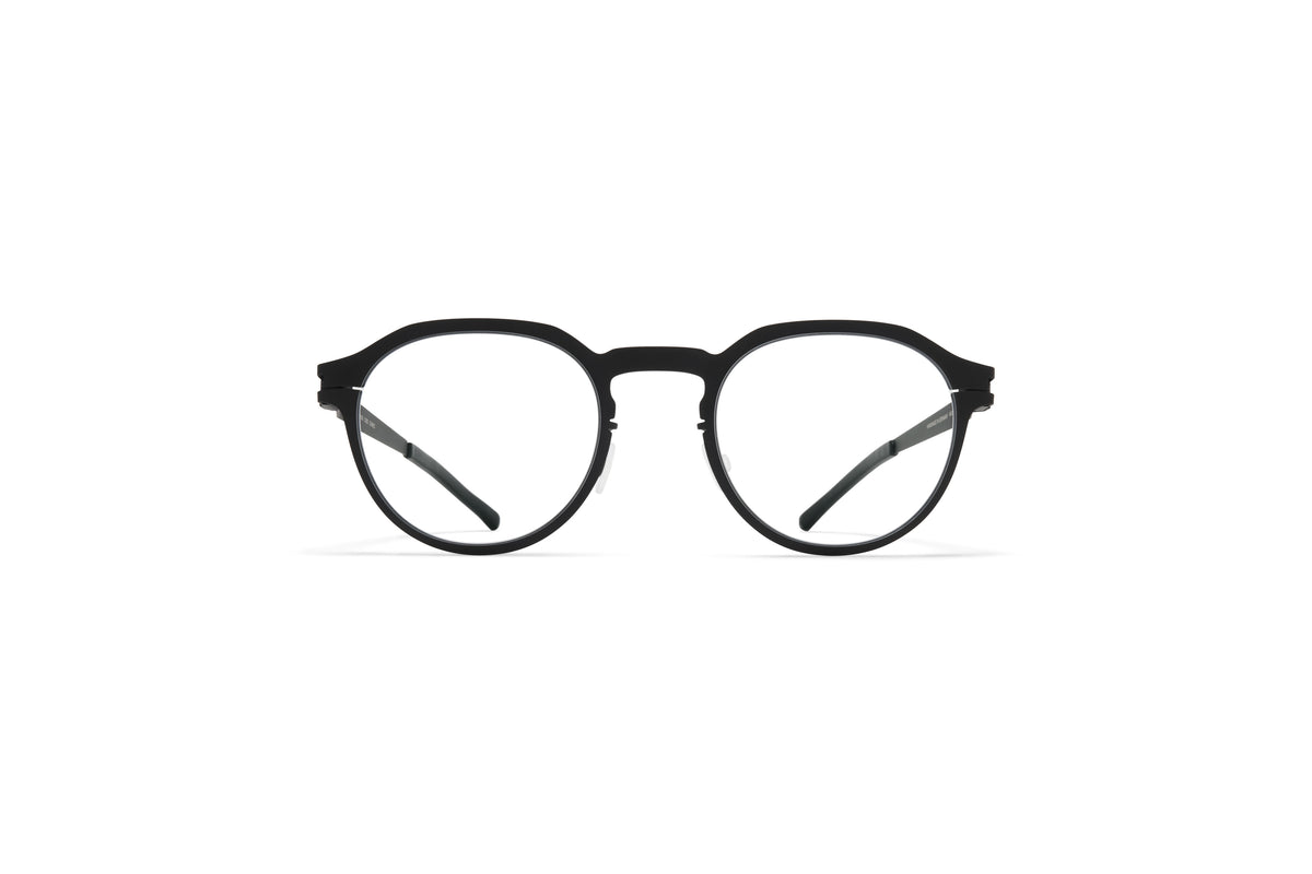 MYKITA Leon Black front view