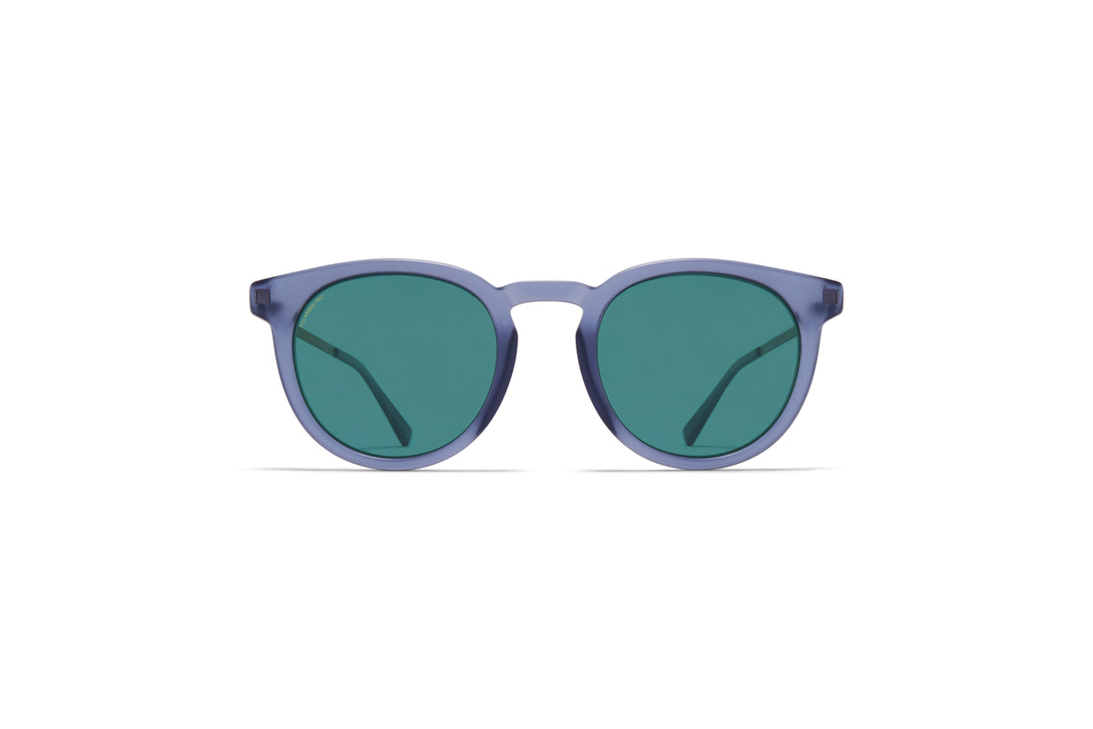 MYKITA LAHTI Sunglasses in C107 Matte Deep Ocean/Blackberry