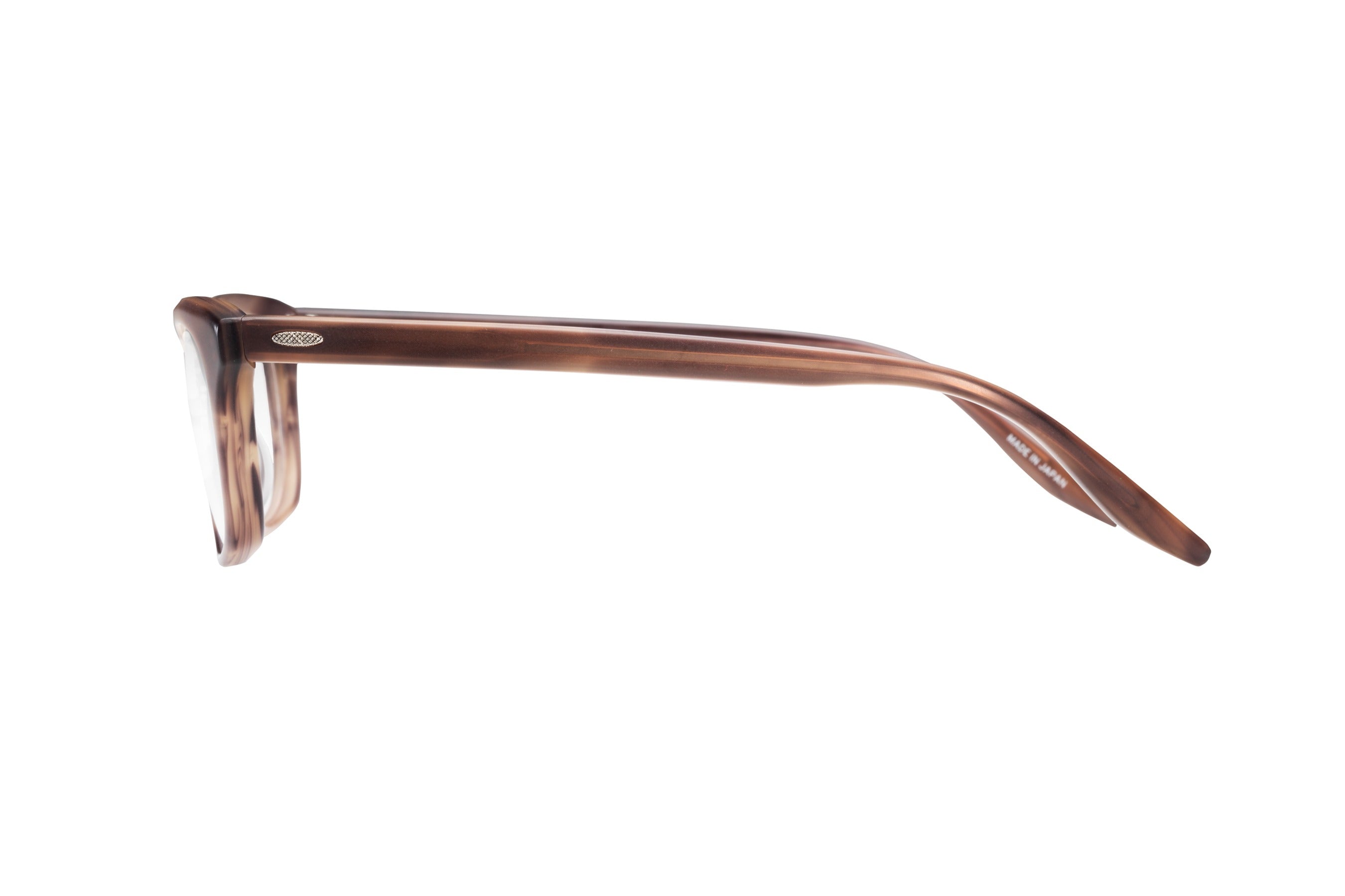Barton Perreira Nandi eyeglasses in Matte Patchouli Tortoise at Visionary Optics NYC