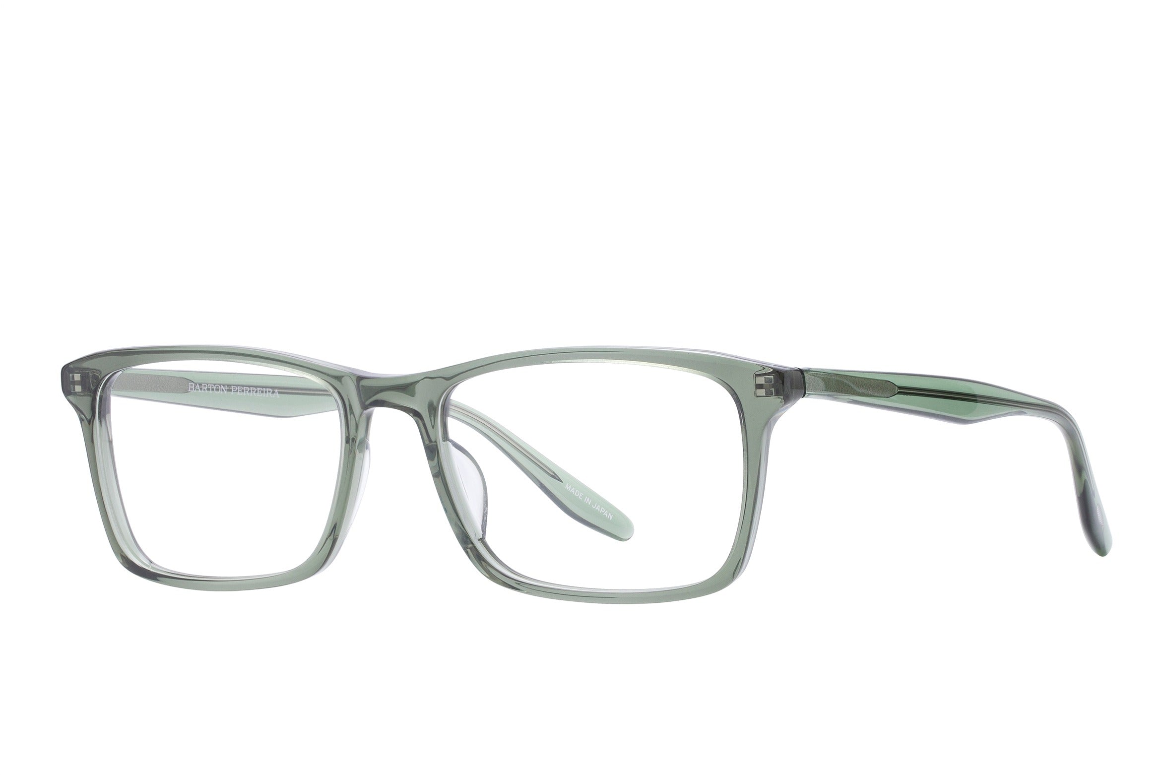 Barton Perreira Neal eyeglasses in Olive Green at Visionary Optics NYC