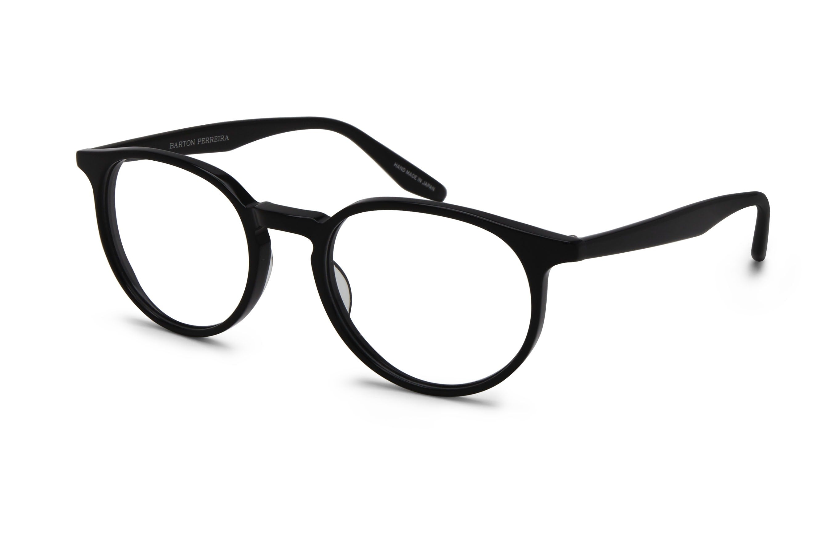 Barton Perreira Norton eyeglasses in Black at Visionary Optics NYC