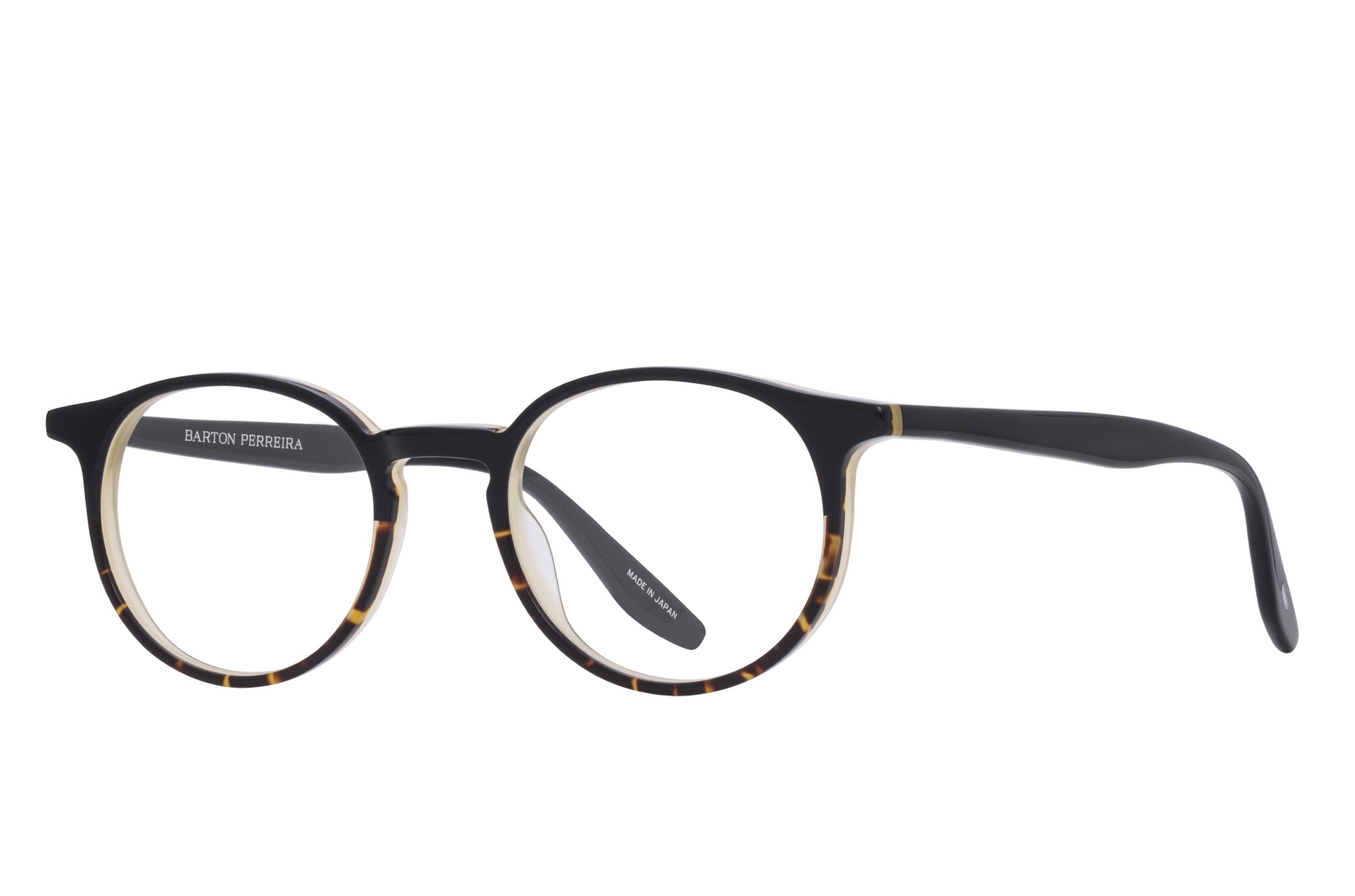 Barton Perreira Norton eyeglasses in Black Tortoise Gradient at Visionary Optics NYC