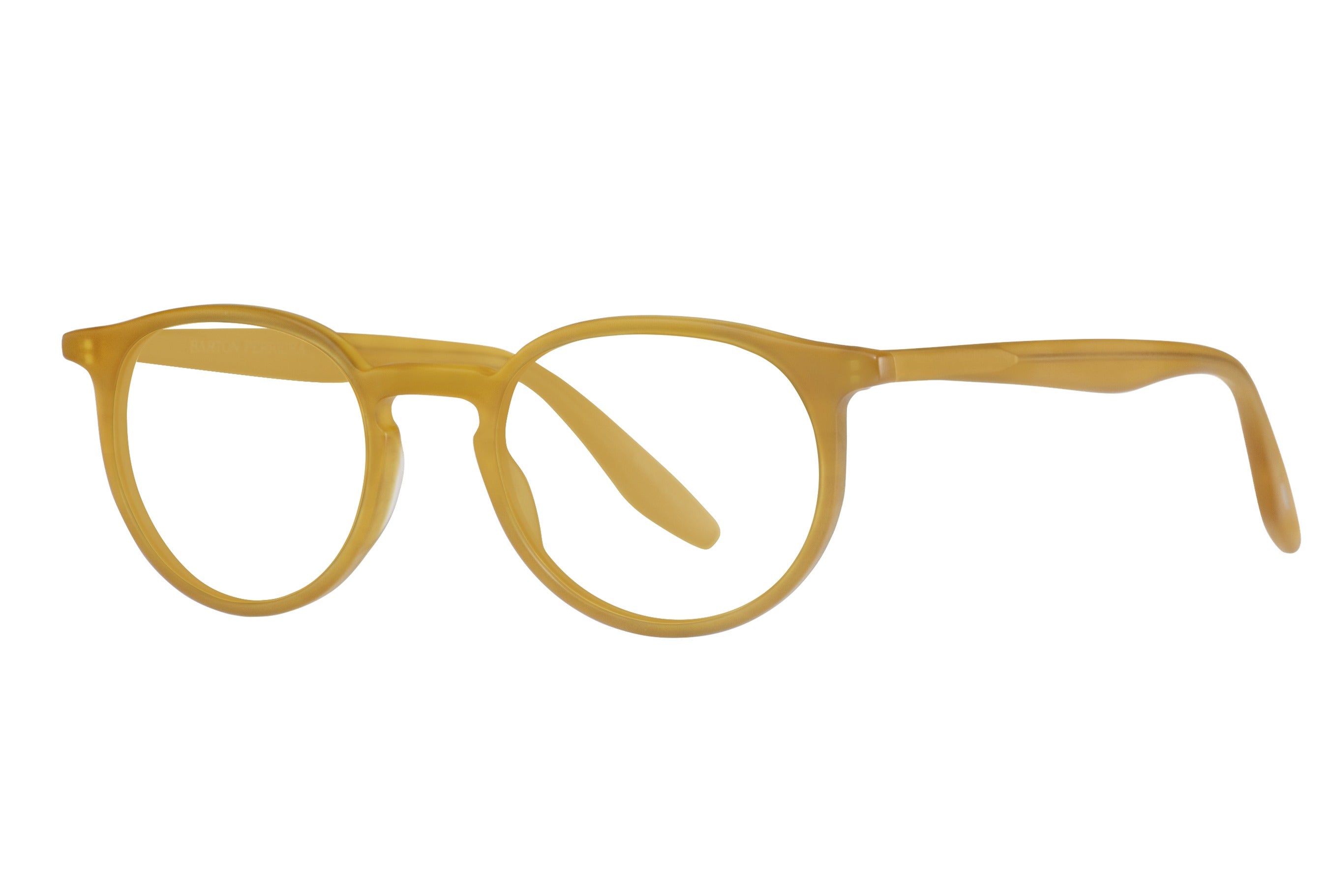 Barton Perreira Norton eyeglasses in Matte Golden Honey at Visionary Optics NYC