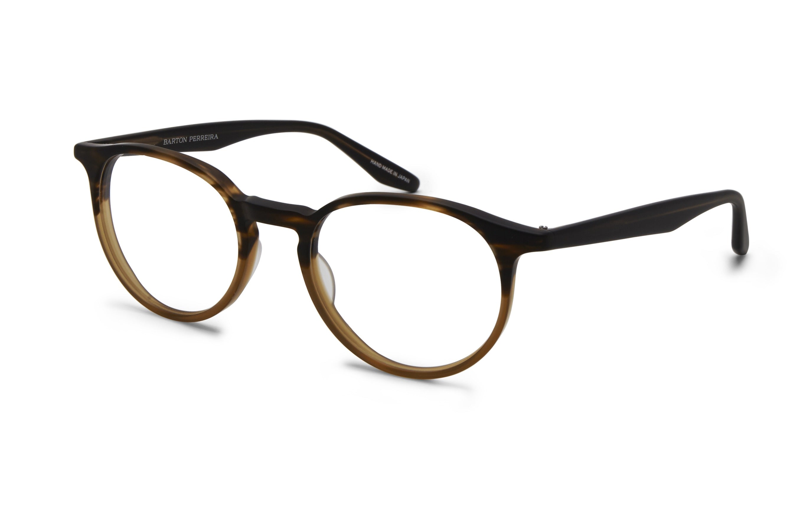 Barton Perreira Norton eyeglasses in Matte Tortuga Gradient at Visionary Optics NYC