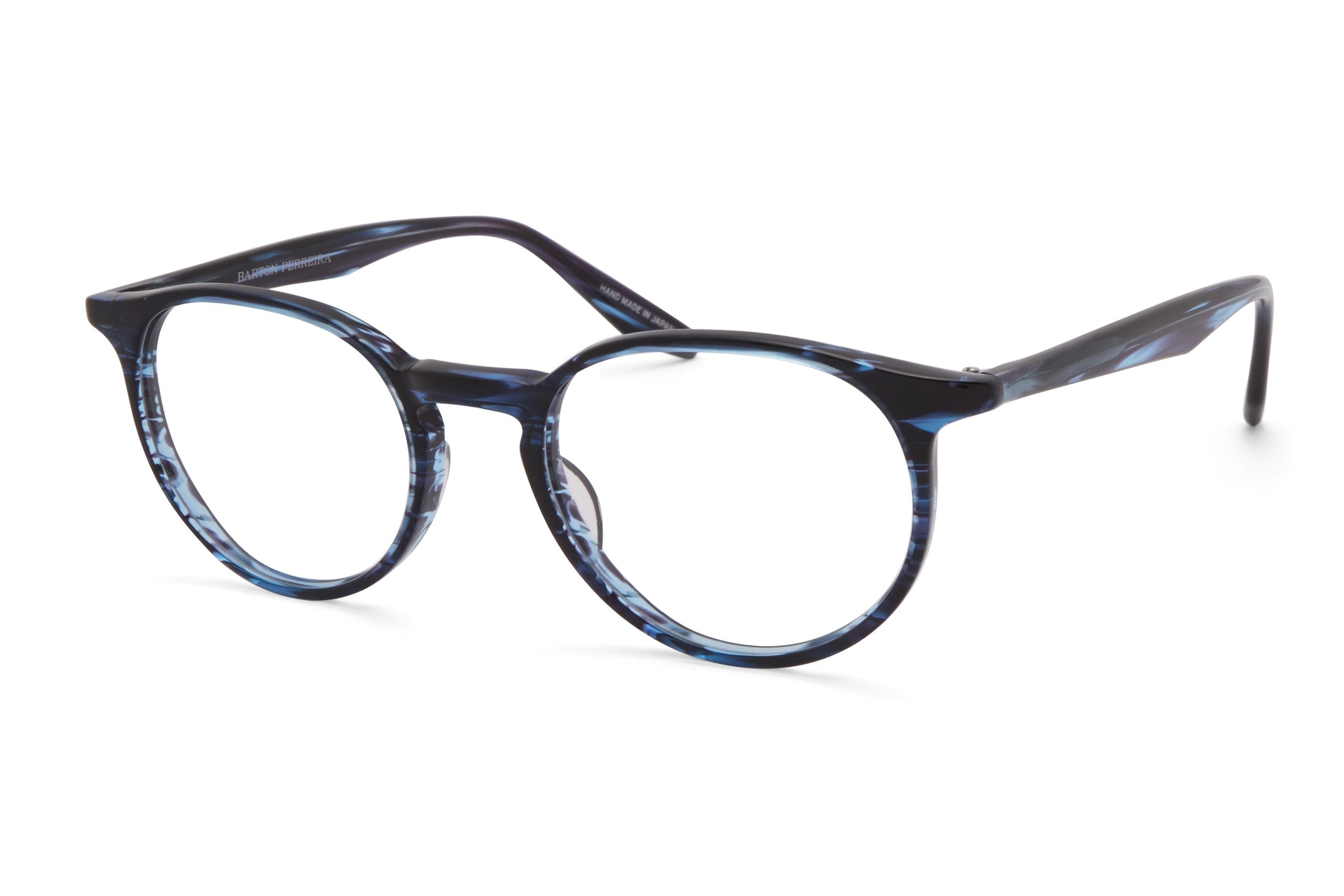 Barton Perreira Norton eyeglasses in Midnight at Visionary Optics NYC