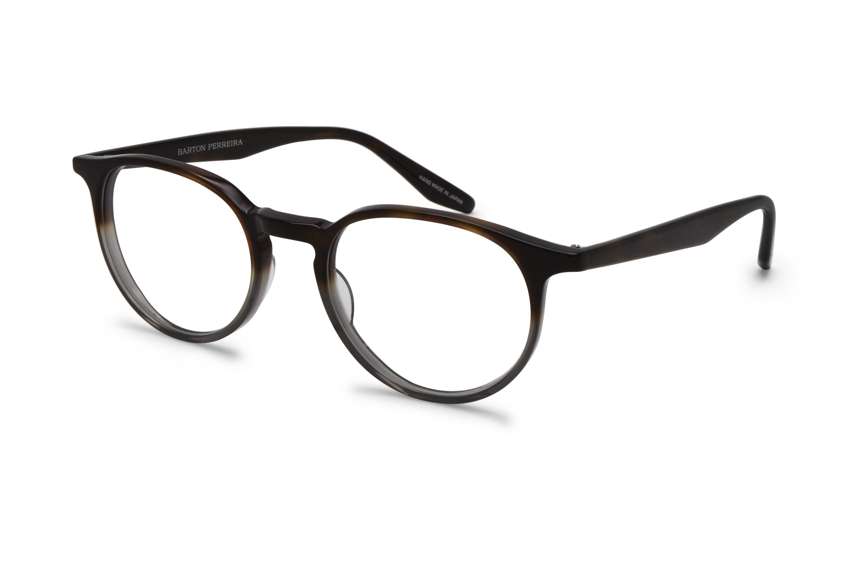 Barton Perreira Norton eyeglasses in Tortoise Stone Gradient at Visionary Optics NYC