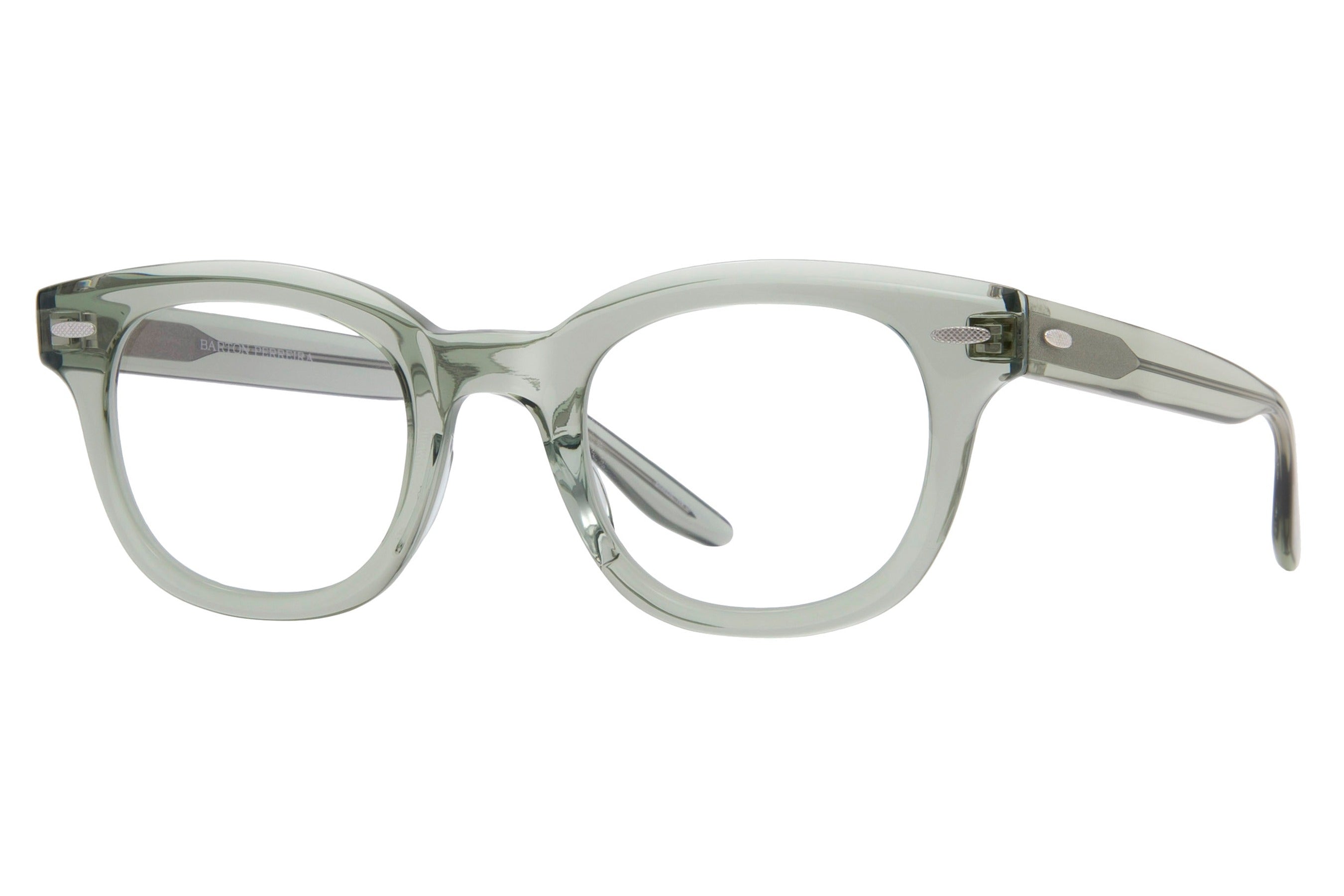 Barton Perreira Norwell eyeglasses in Absinthe at Visionary Optics NYC