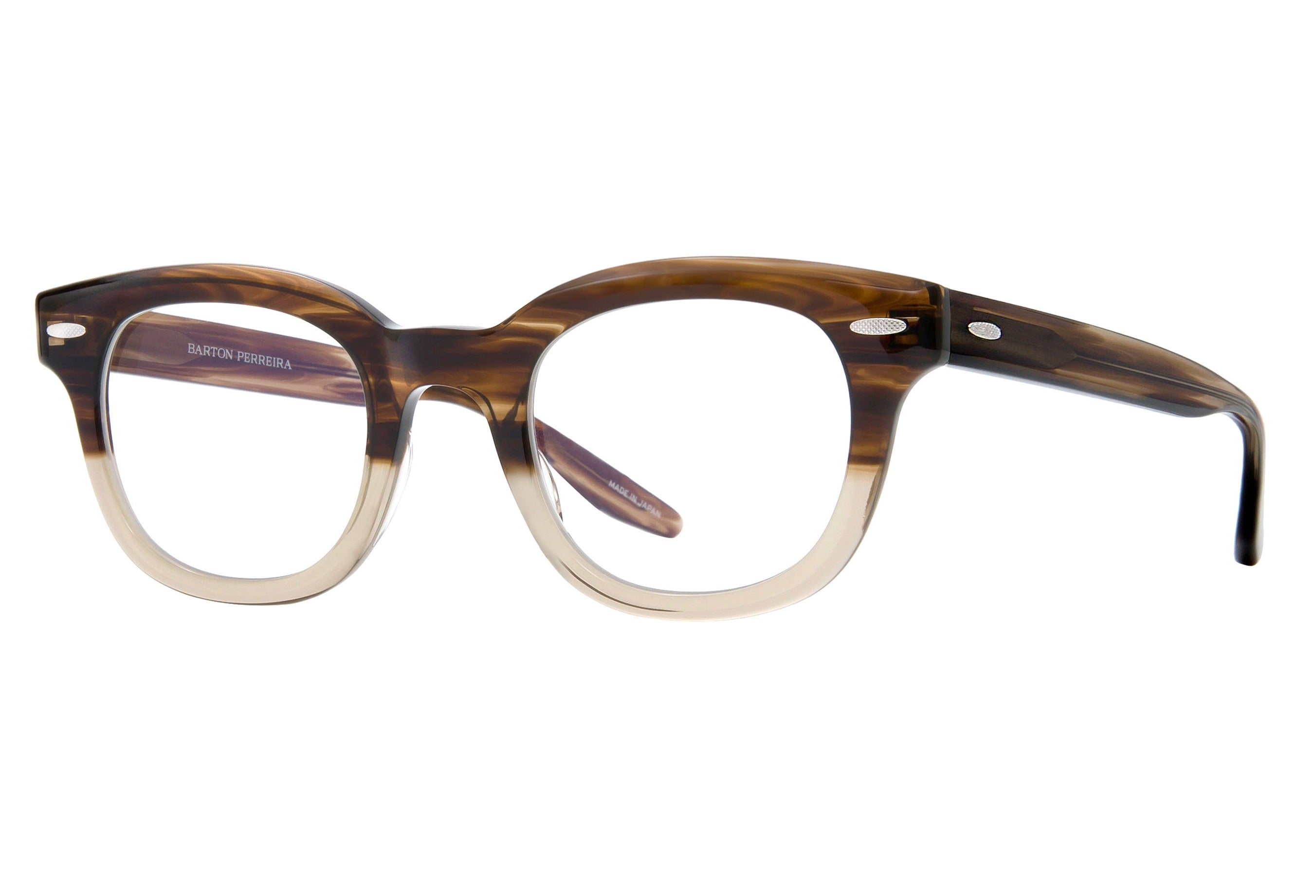 Barton Perreira Norwell eyeglasses in Hickory Gradient at Visionary Optics NYC