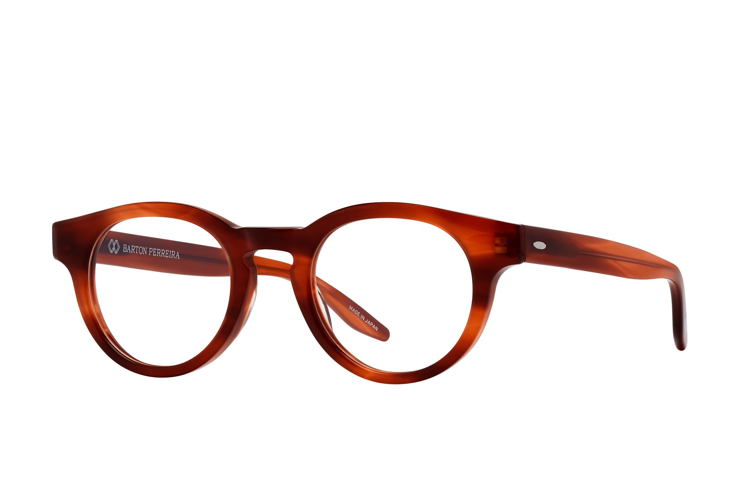Barton Perreira Oxford eyeglasses in Brazen Tortoise at Visionary Optics NYC