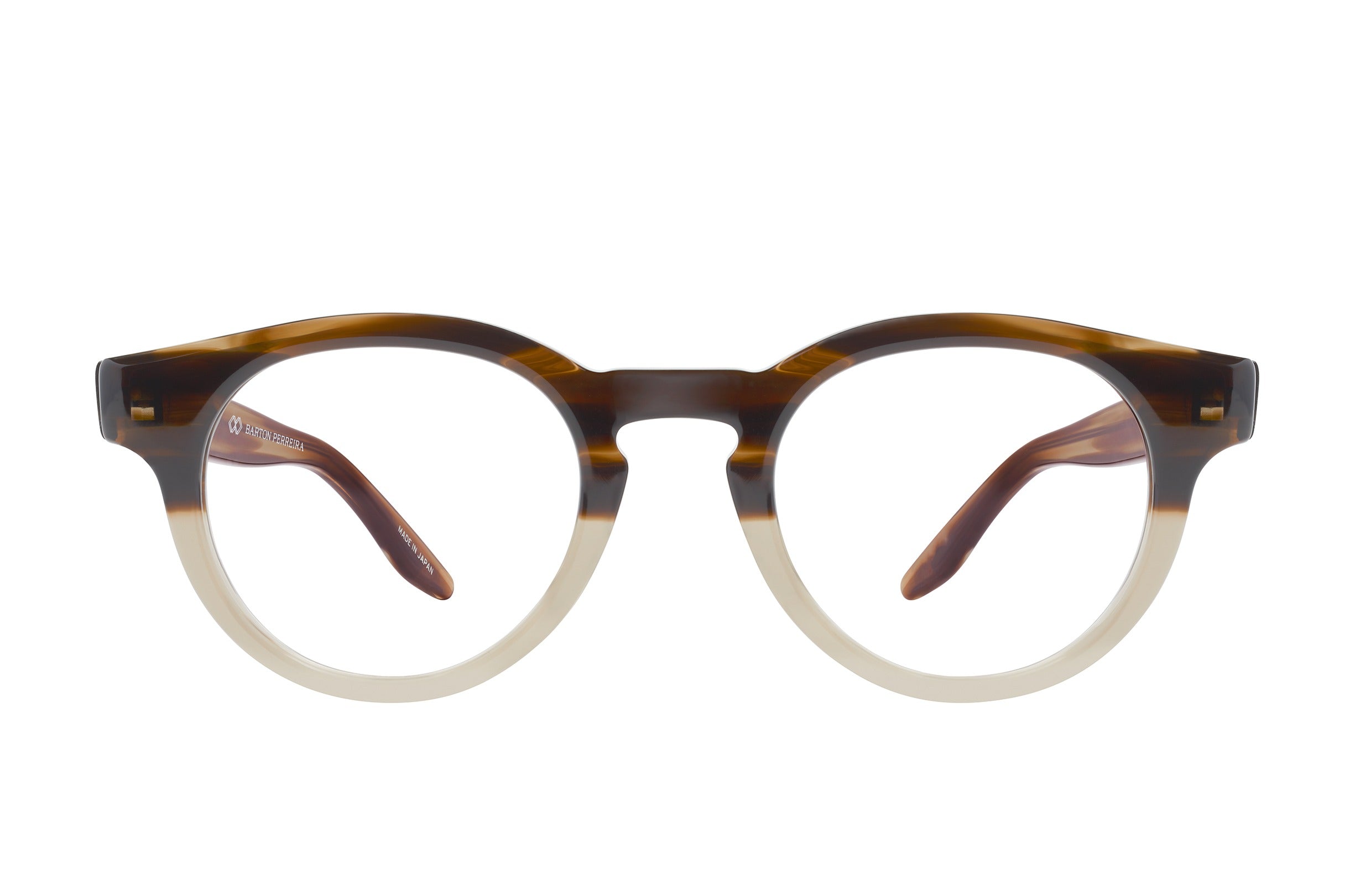 Barton Perreira Oxford eyeglasses in Hickory Gradient at Visionary Optics NYC