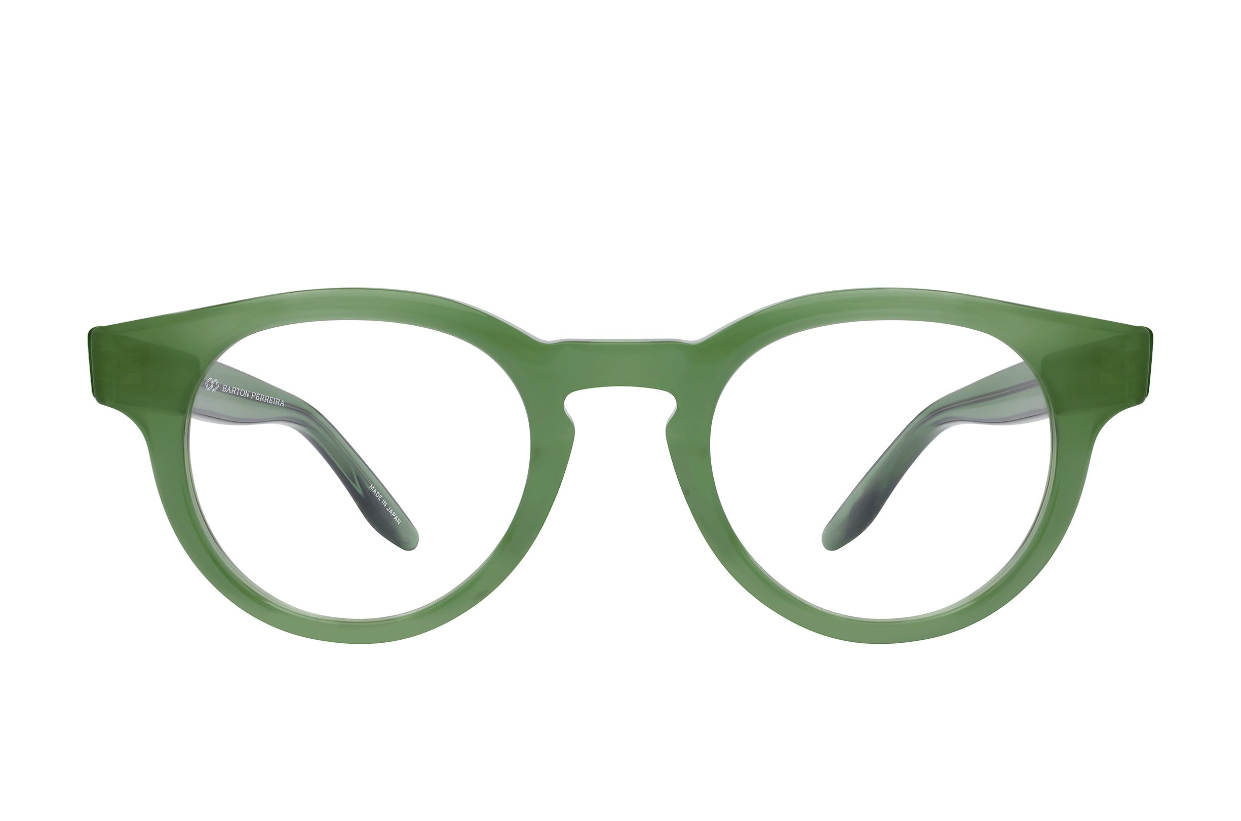 Barton Perreira Oxford eyeglasses in Olive Green at Visionary Optics NYC