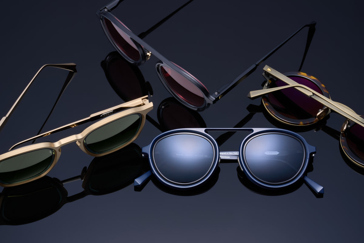 Designer eyewear collection at Visionary Optics