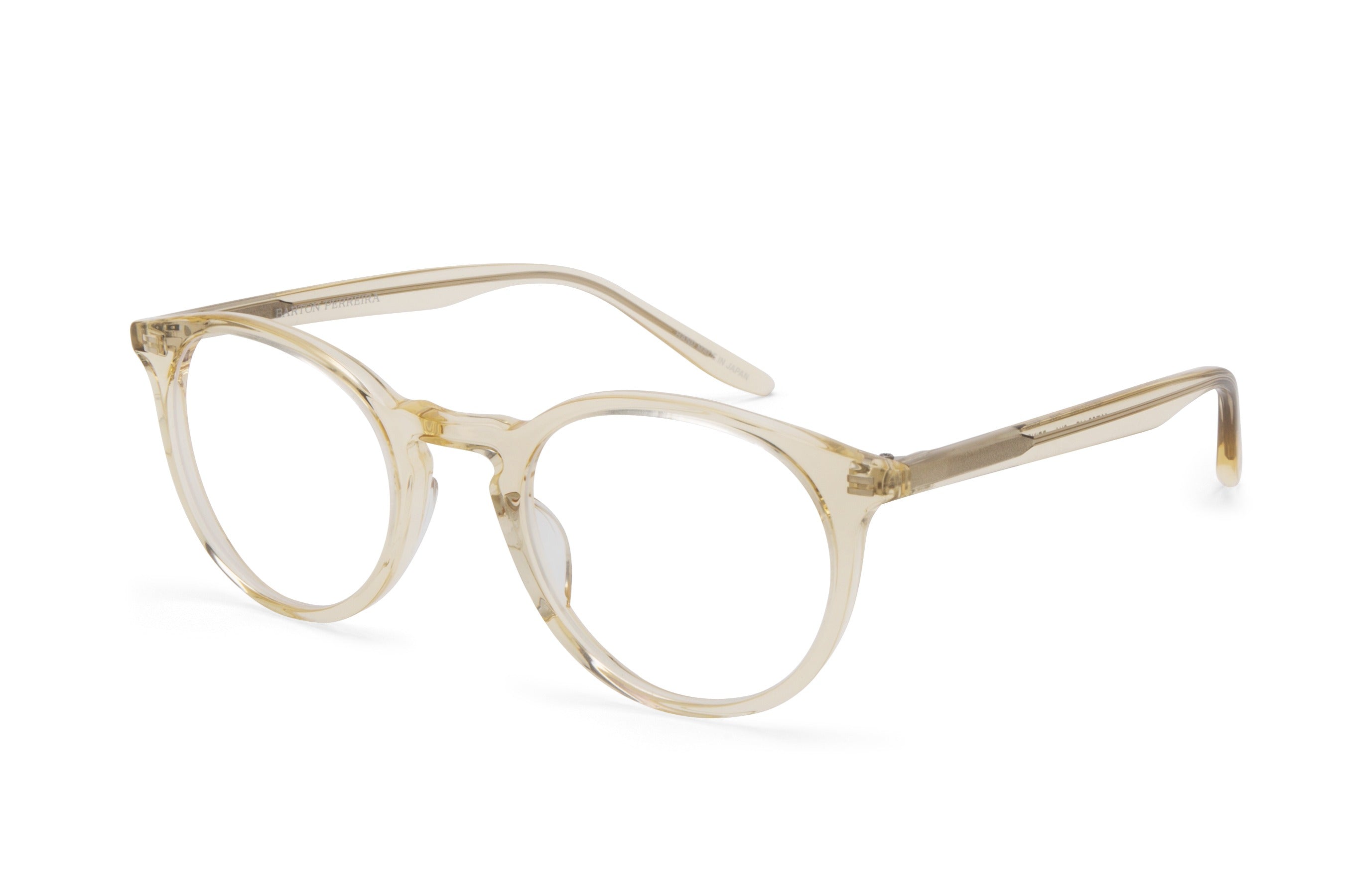 Barton Perreira Princeton eyeglasses in Champagne at Visionary Optics NYC