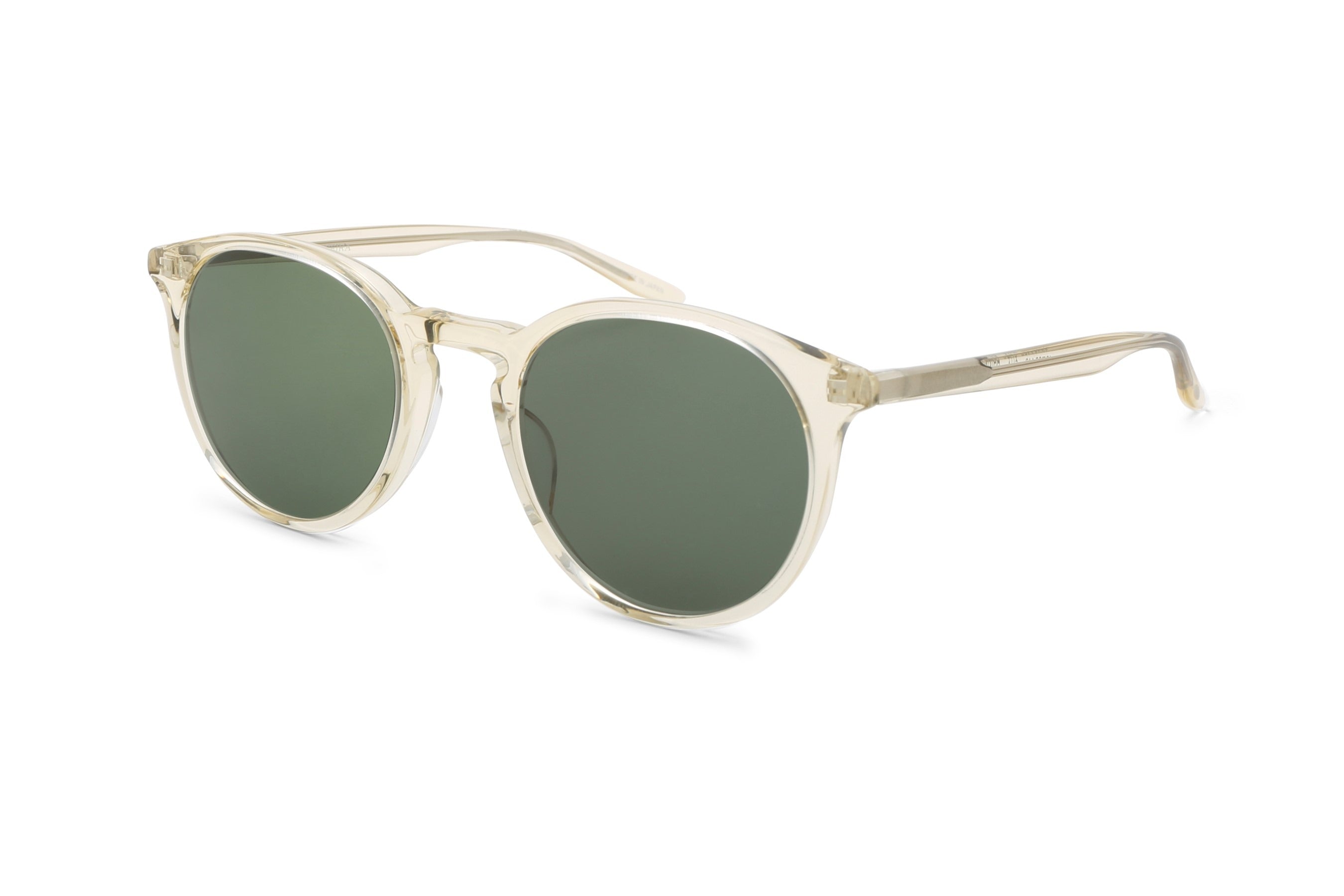 Barton Perreira Princeton sunglasses in Champagne / Vintage Green at Visionary Optics NYC