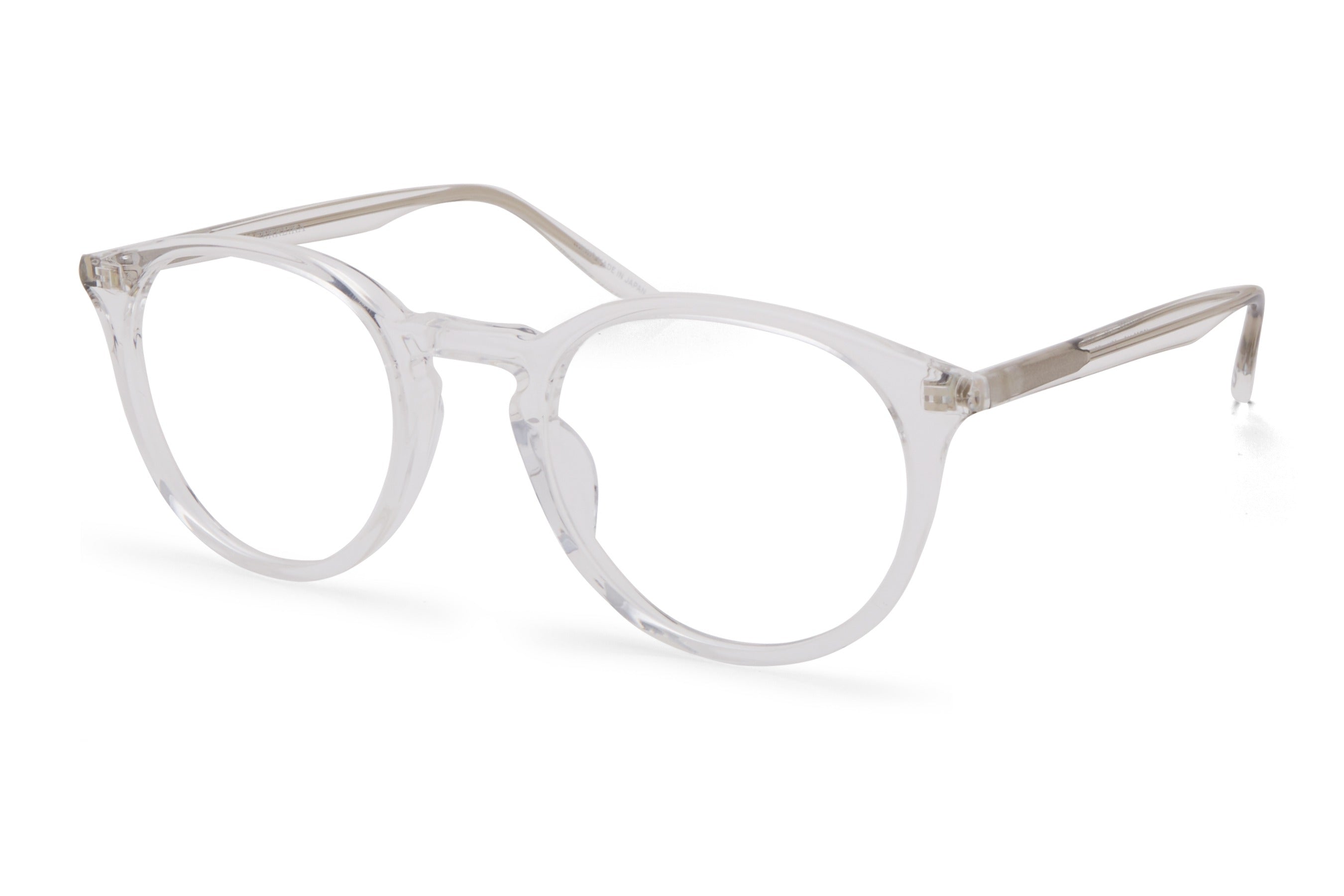 Barton Perreira Princeton eyeglasses in Crystal at Visionary Optics NYC