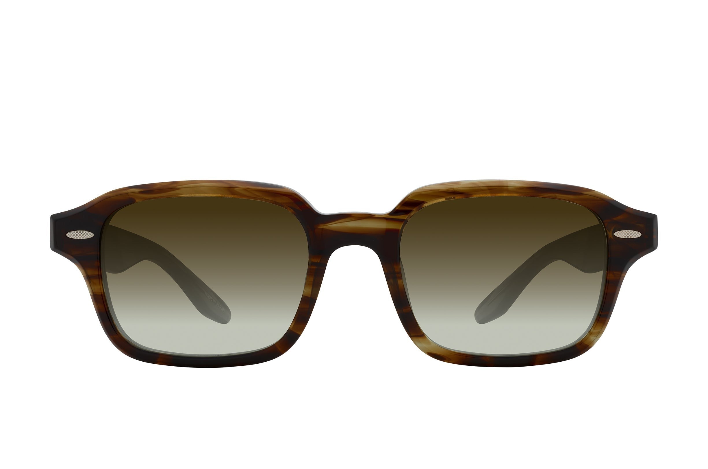 Barton Perreira Remi sunglasses in Sulcata Tortoise / Olive Gradient at Visionary Optics NYC