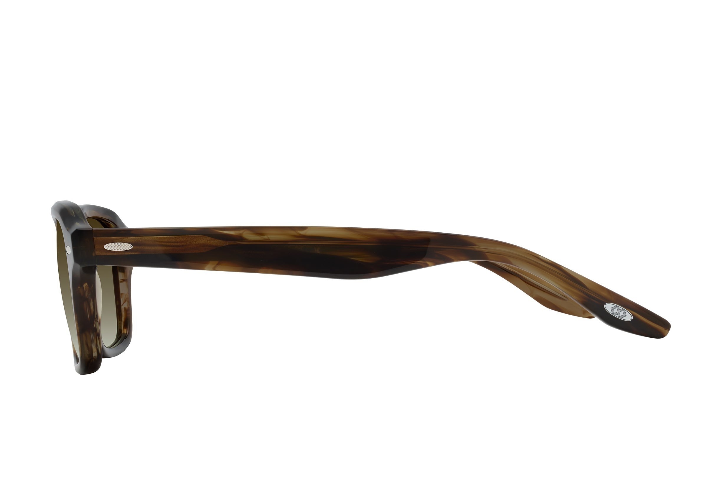 Barton Perreira Remi sunglasses in Sulcata Tortoise / Olive Gradient at Visionary Optics NYC