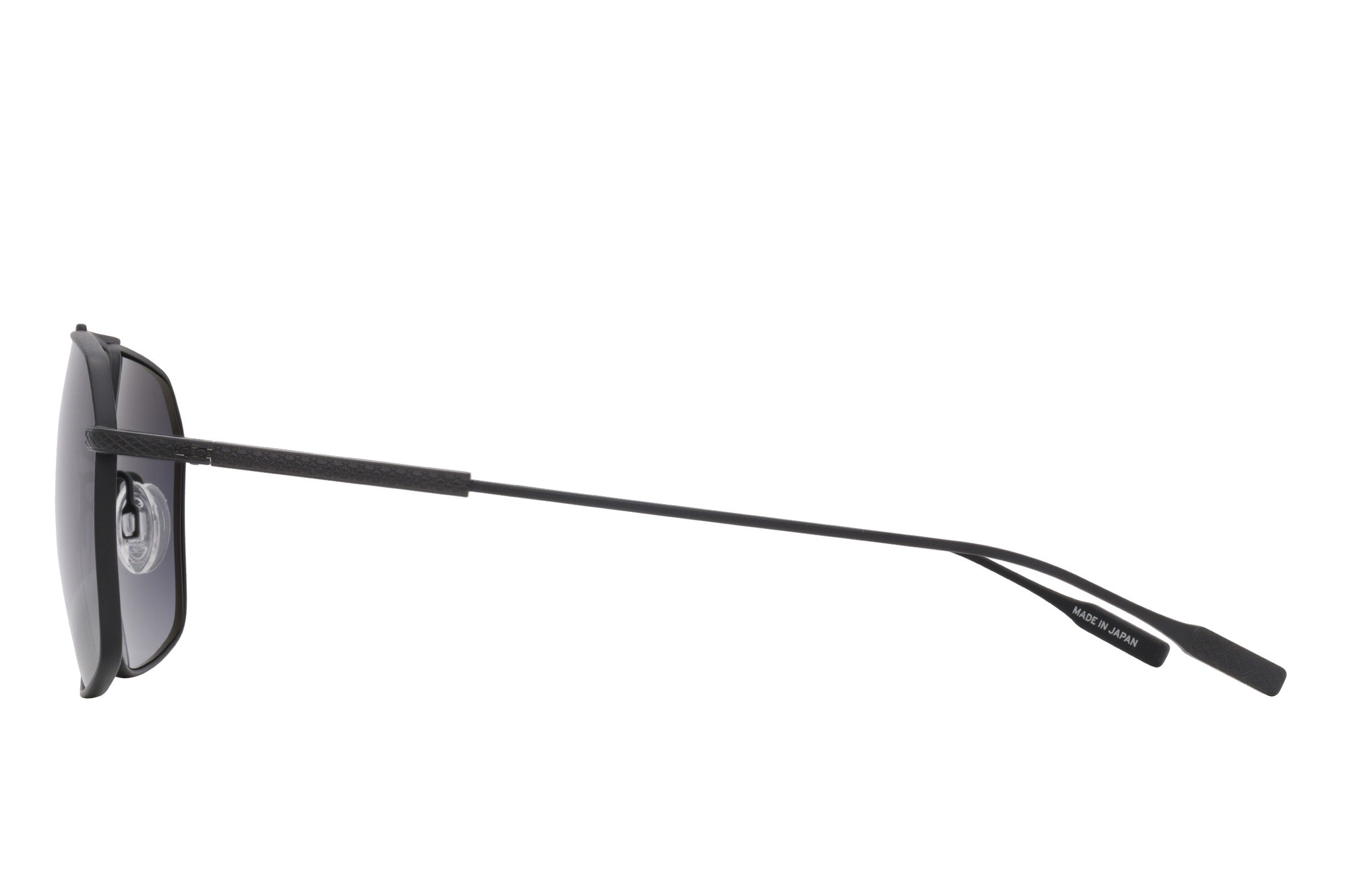 Barton Perreira Renzo sunglasses in Black Satin / Nightfall Polarized at Visionary Optics NYC