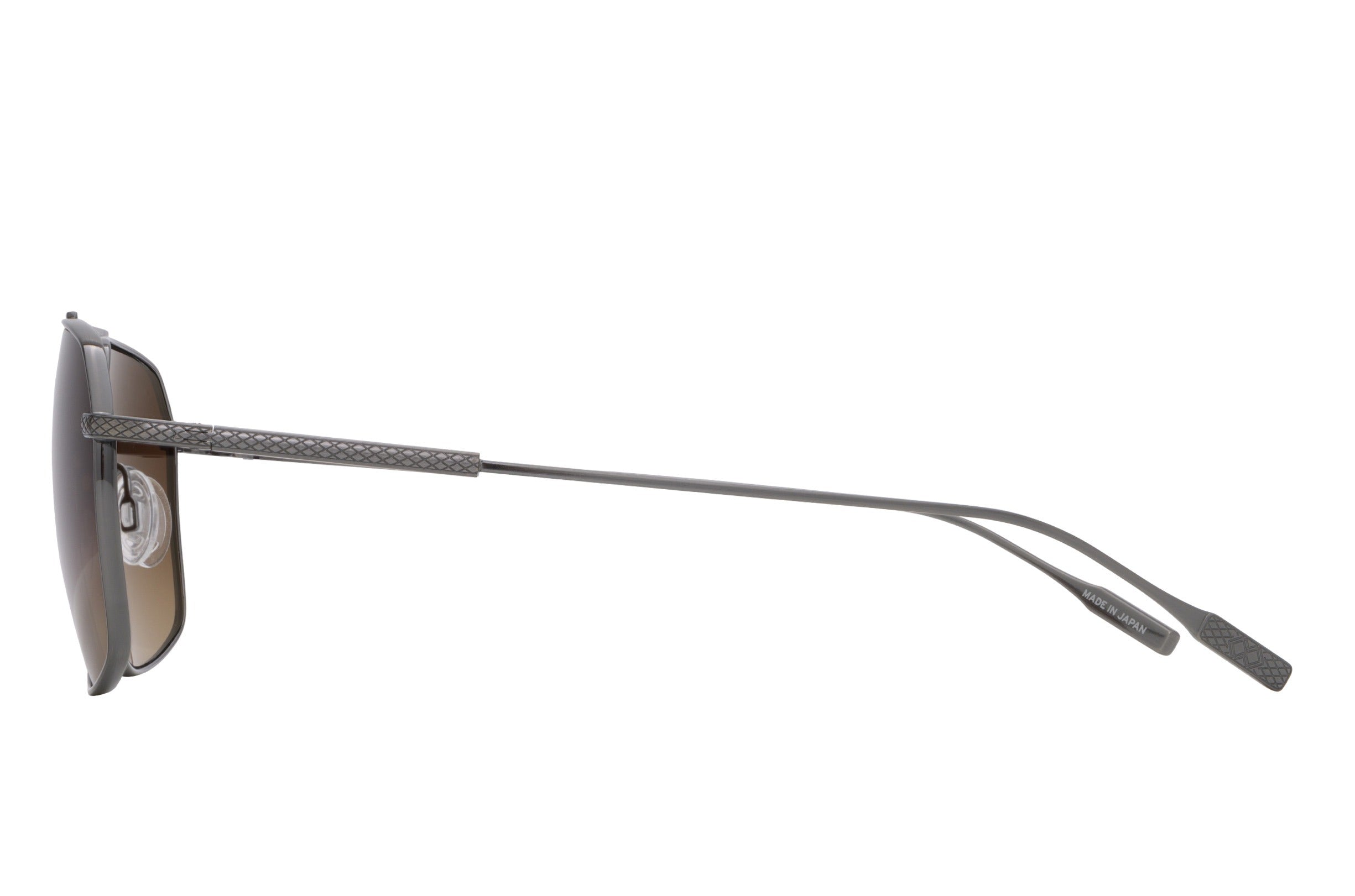 Barton Perreira Renzo sunglasses in Pewter / Old English Polarized at Visionary Optics NYC