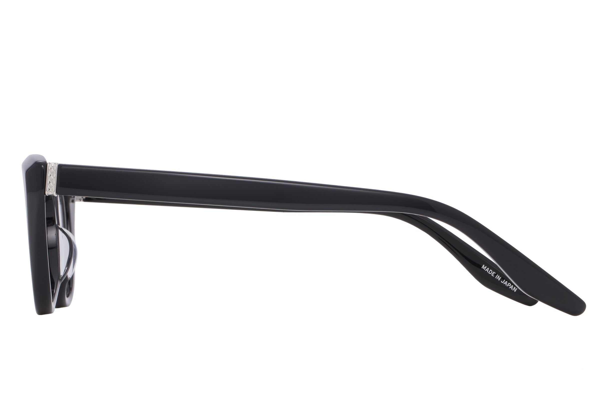 Barton Perreira Rhea eyeglasses in Black / Silver at Visionary Optics NYC