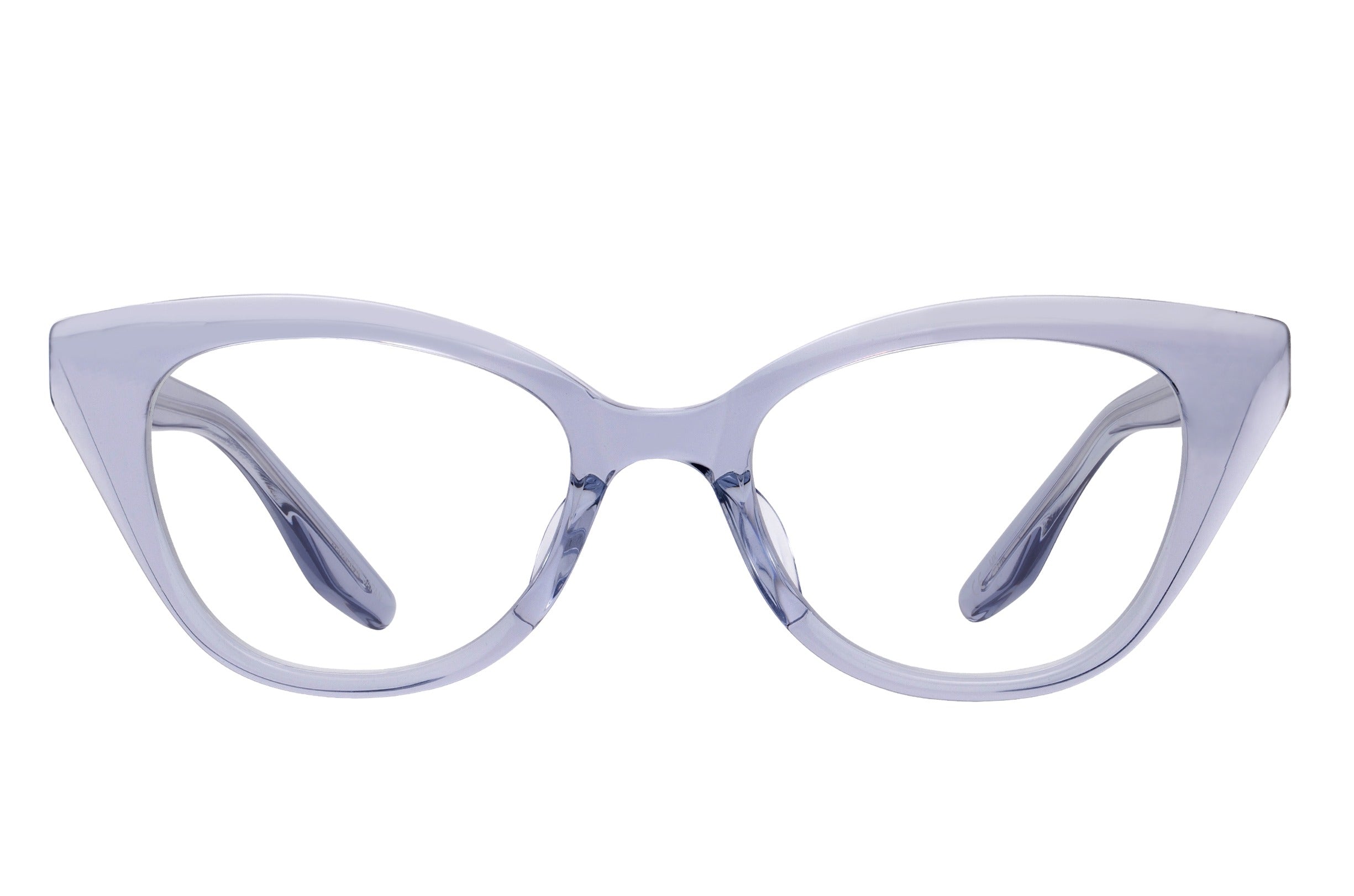 Barton Perreira Rhea eyeglasses in Blue Smoke / Silver at Visionary Optics NYC