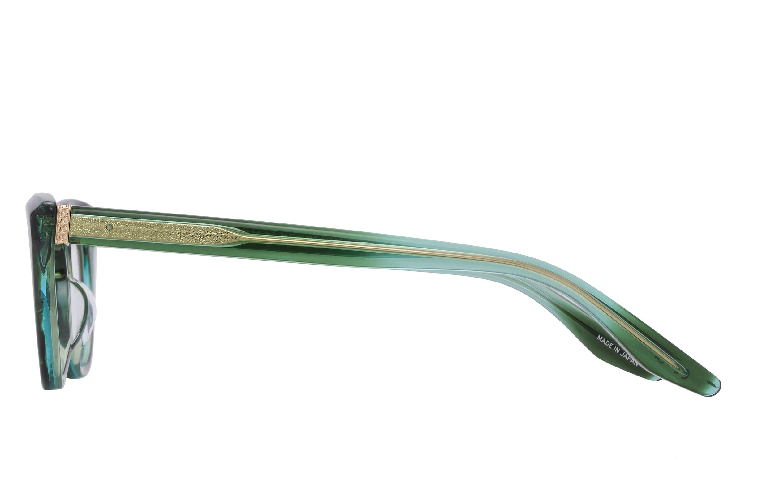 Barton Perreira Rhea eyeglasses in Clover / Gold at Visionary Optics NYC