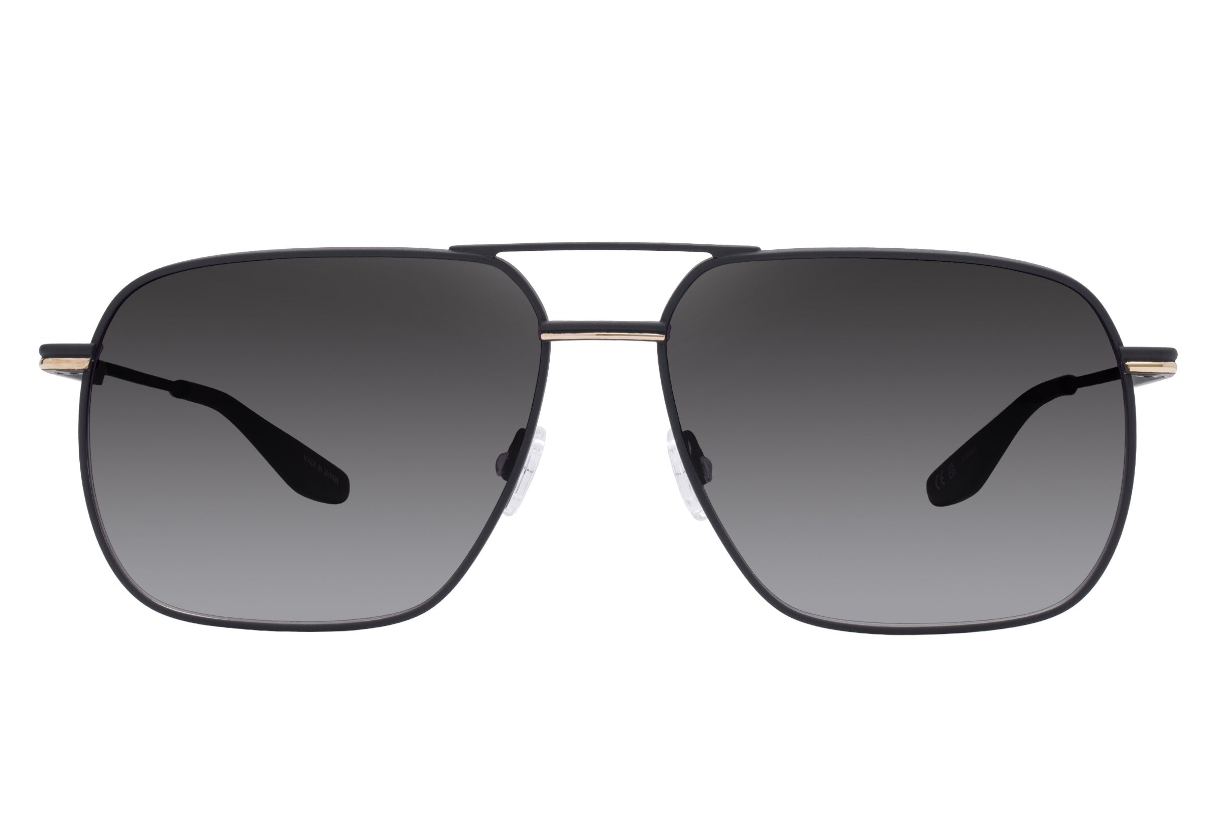 Barton Perreira Royale sunglasses in Black Satin / Gold / Smolder at Visionary Optics NYC