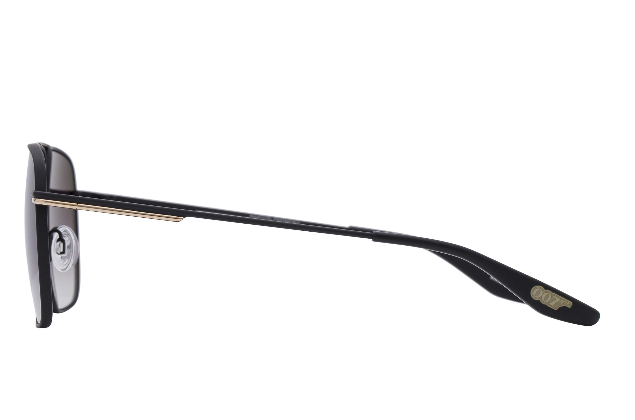 Barton Perreira Royale sunglasses in Black Satin / Gold / Smolder at Visionary Optics NYC