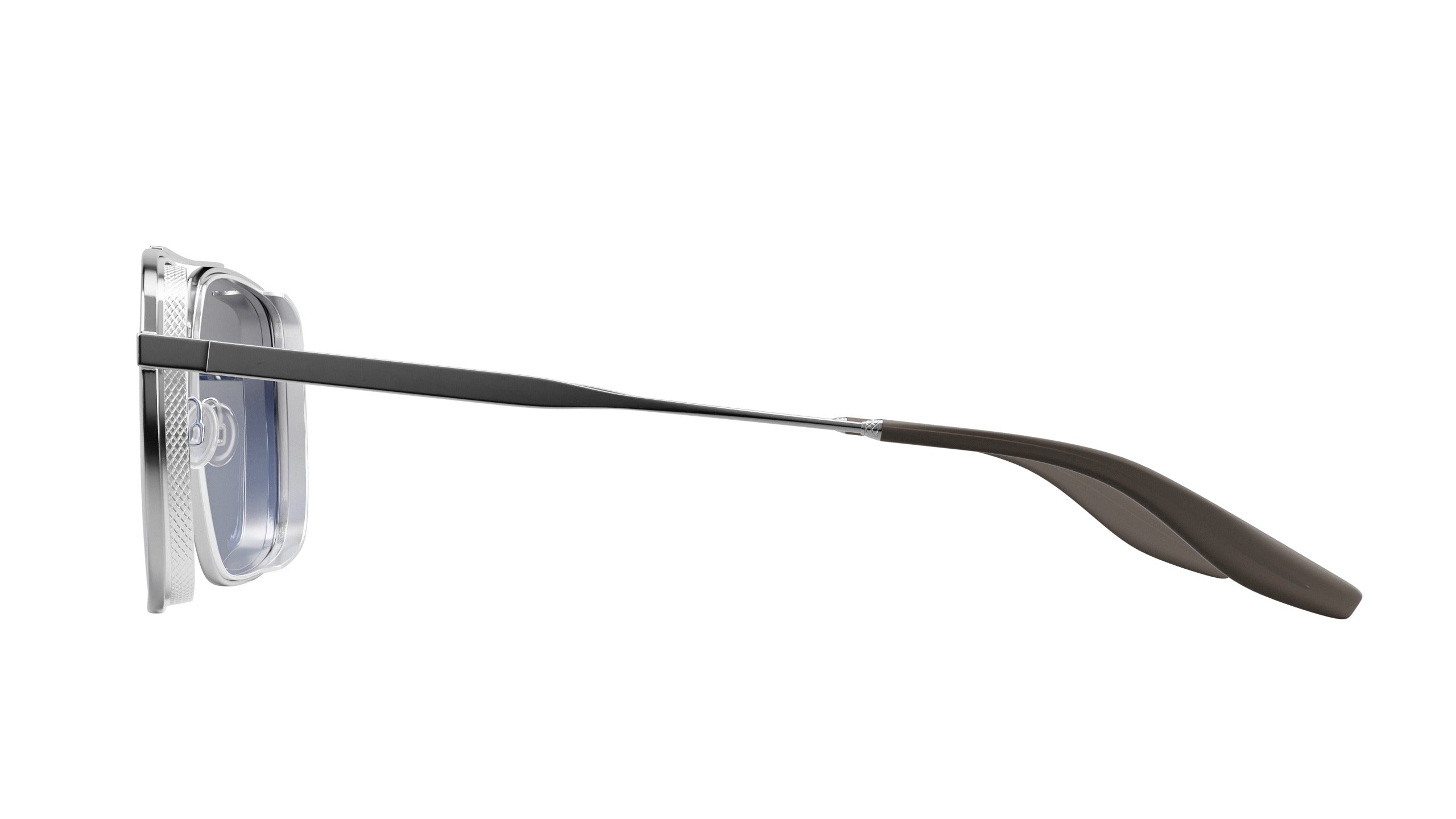 Barton Perreira Scaramanga 007 sunglasses in Gun/Sil/Stb at Visionary Optics NYC